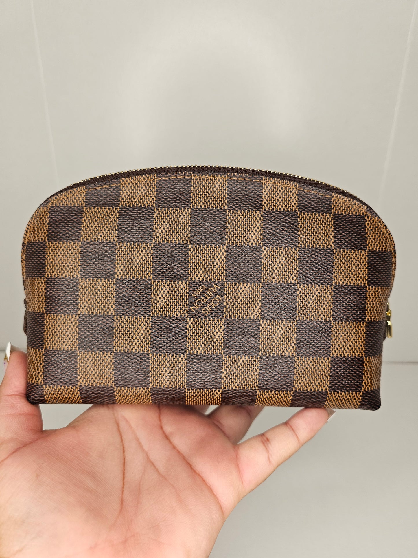 Louis Vuitton Damier Ebene Cosmetic Pouch PM CA2132