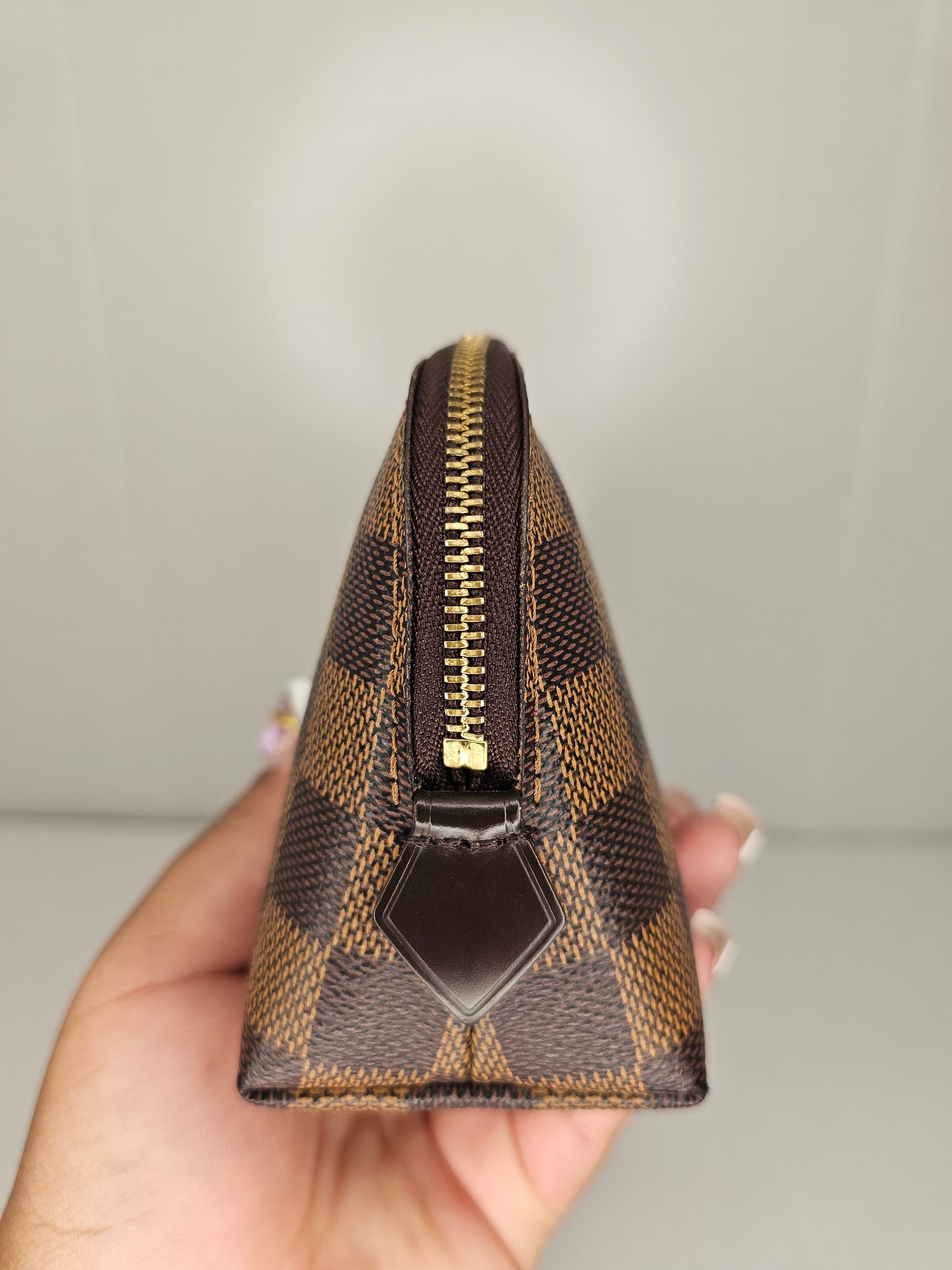 Louis Vuitton Damier Ebene Cosmetic Pouch PM CA2132