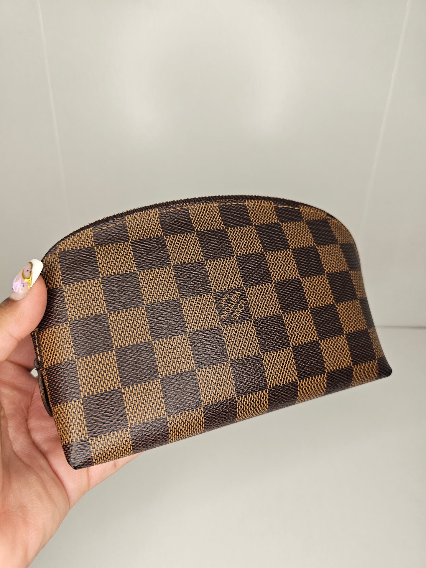 Louis Vuitton Damier Ebene Cosmetic Pouch PM CA2132
