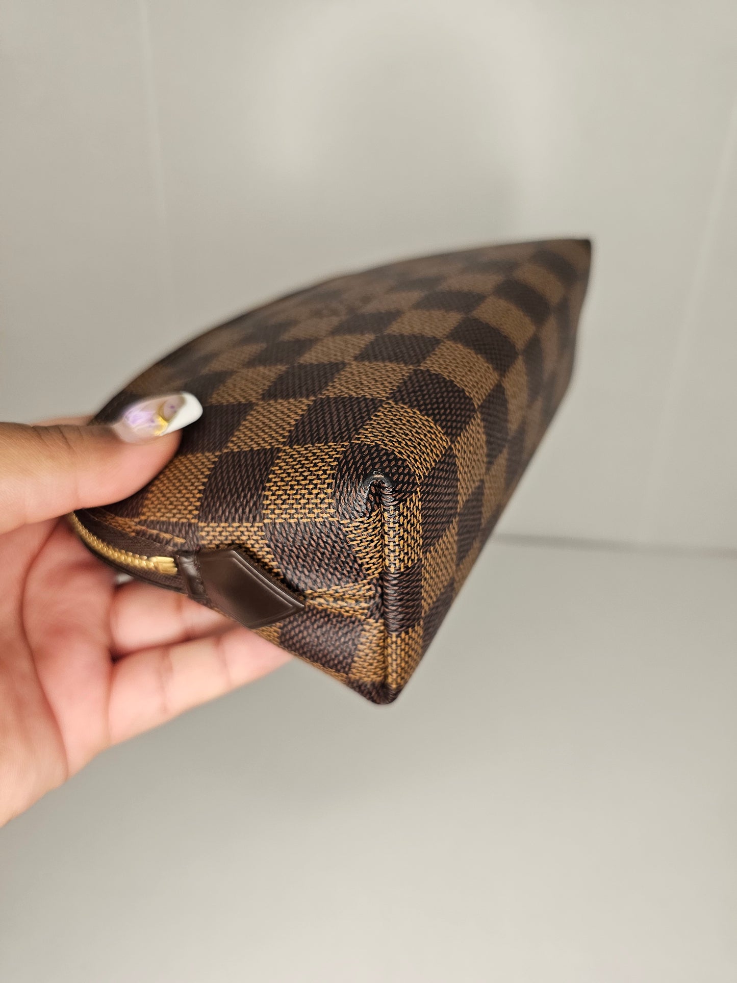 Louis Vuitton Damier Ebene Cosmetic Pouch PM CA2132