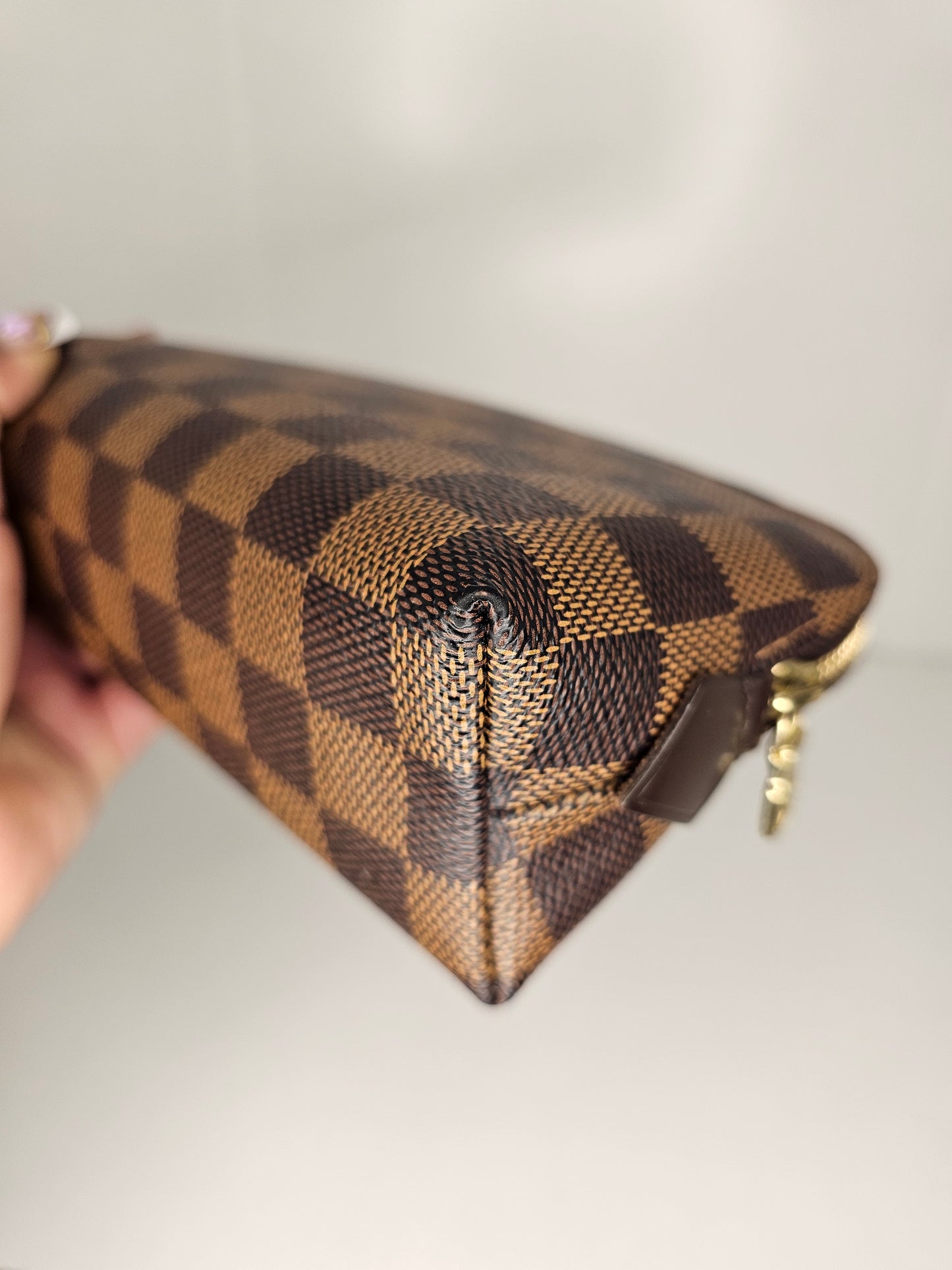 Louis Vuitton Damier Ebene Cosmetic Pouch PM CA2132