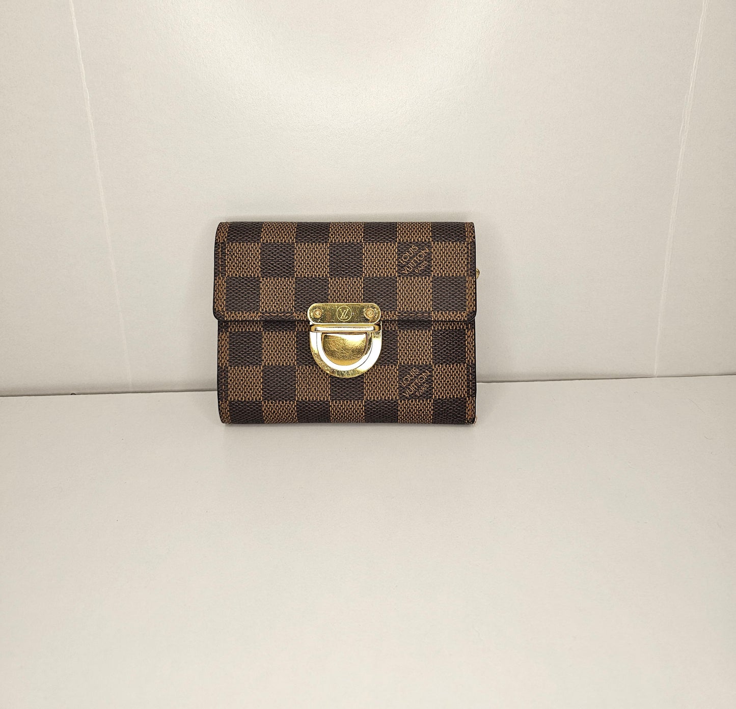 Louis Vuitton Damier Ebene Koala Wallet CA2058