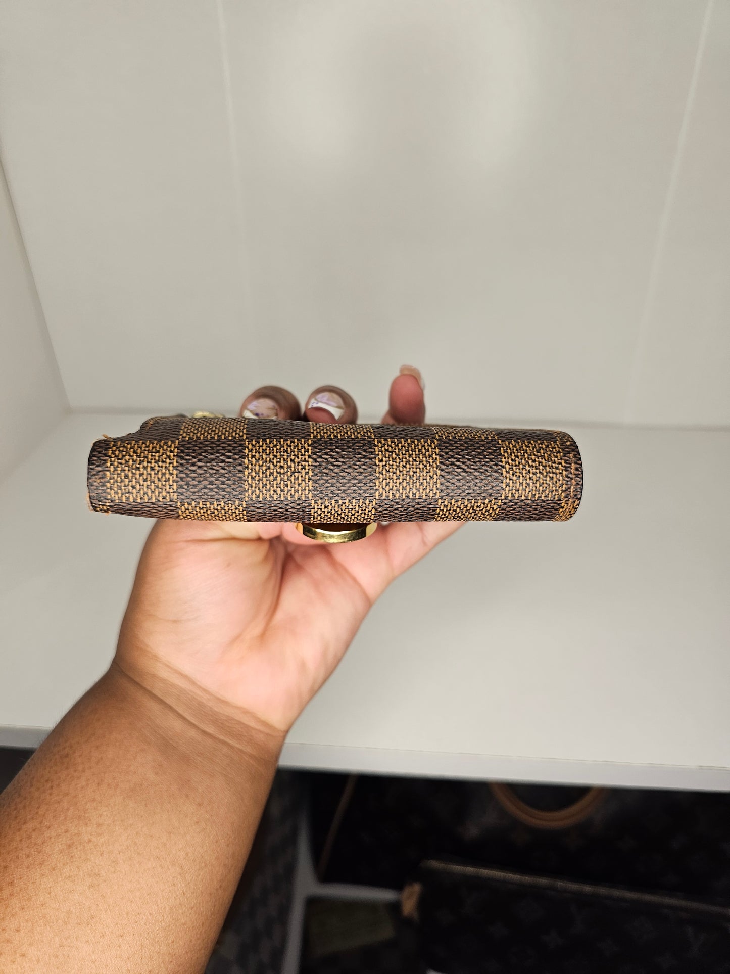 Louis Vuitton Damier Ebene Koala Wallet CA2058