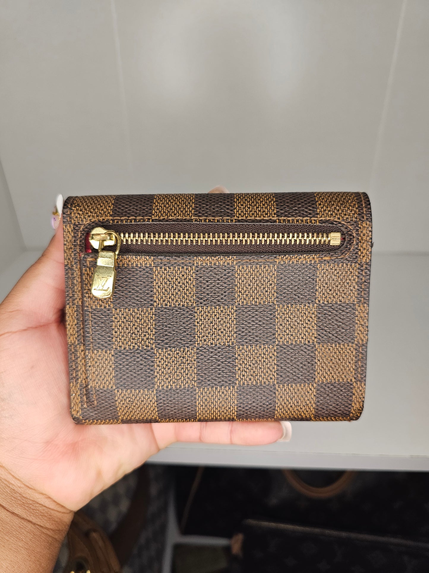 Louis Vuitton Damier Ebene Koala Wallet CA2058