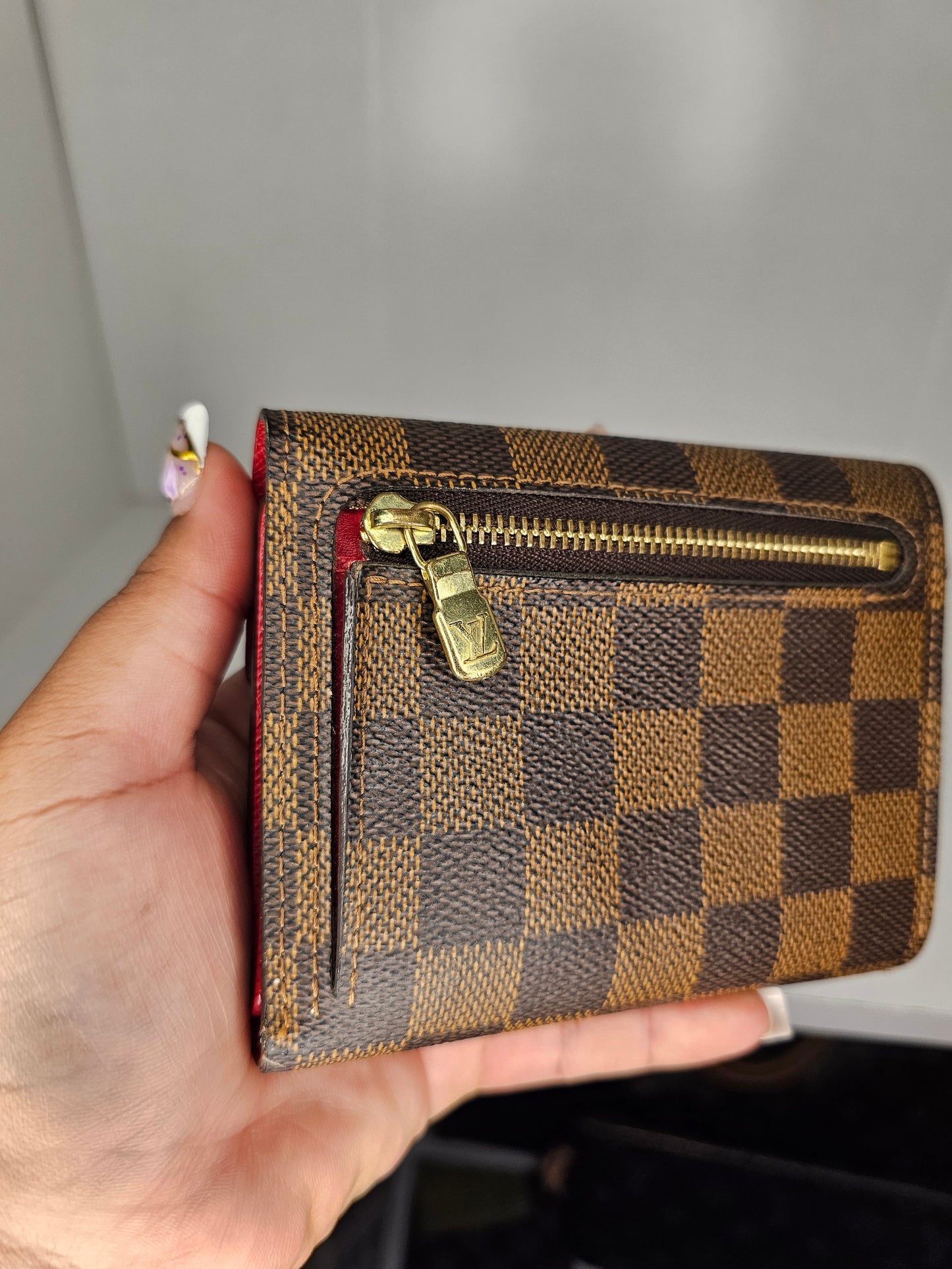 Louis Vuitton Damier Ebene Koala Wallet CA2058
