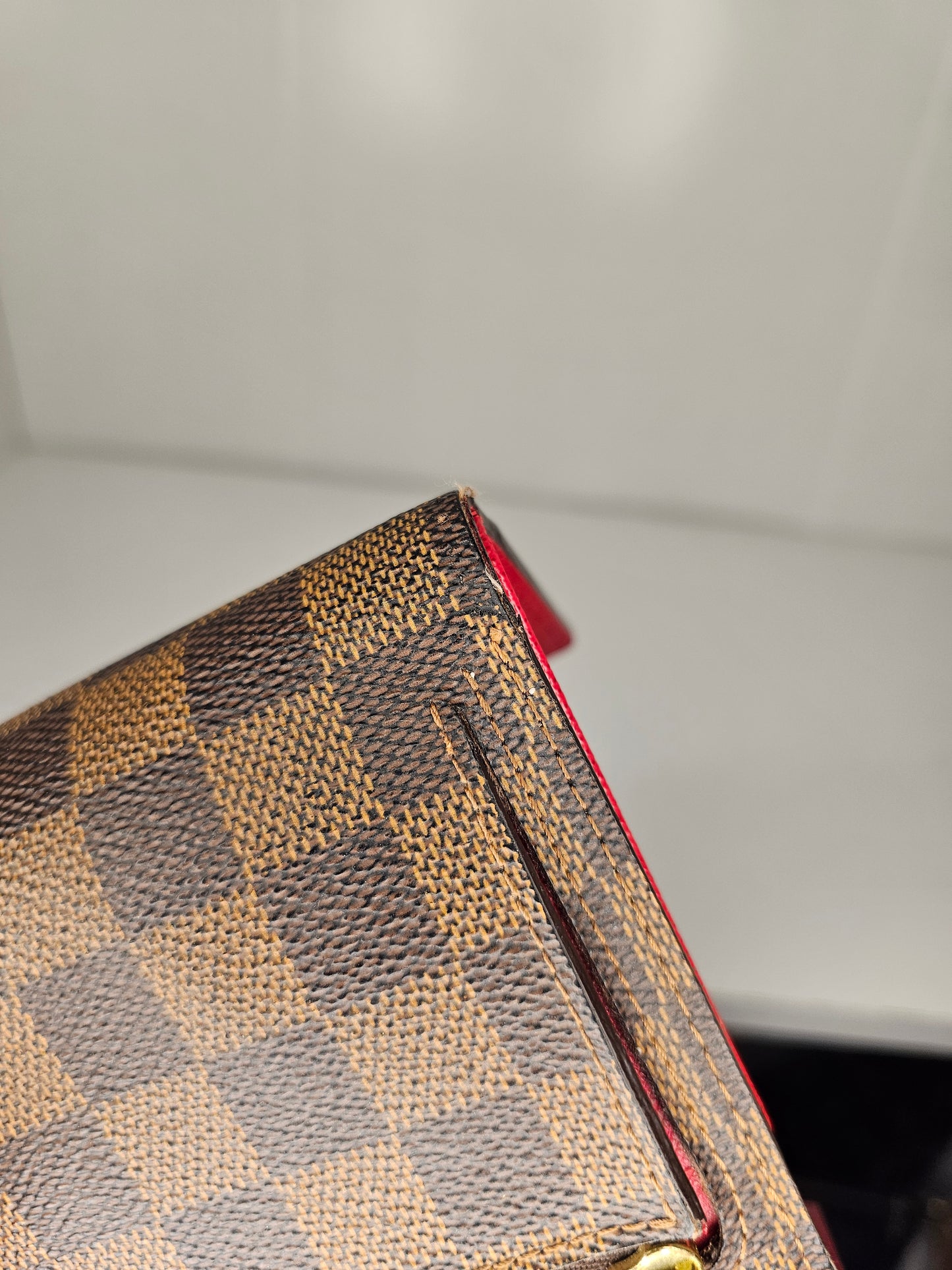 Louis Vuitton Damier Ebene Koala Wallet CA2058