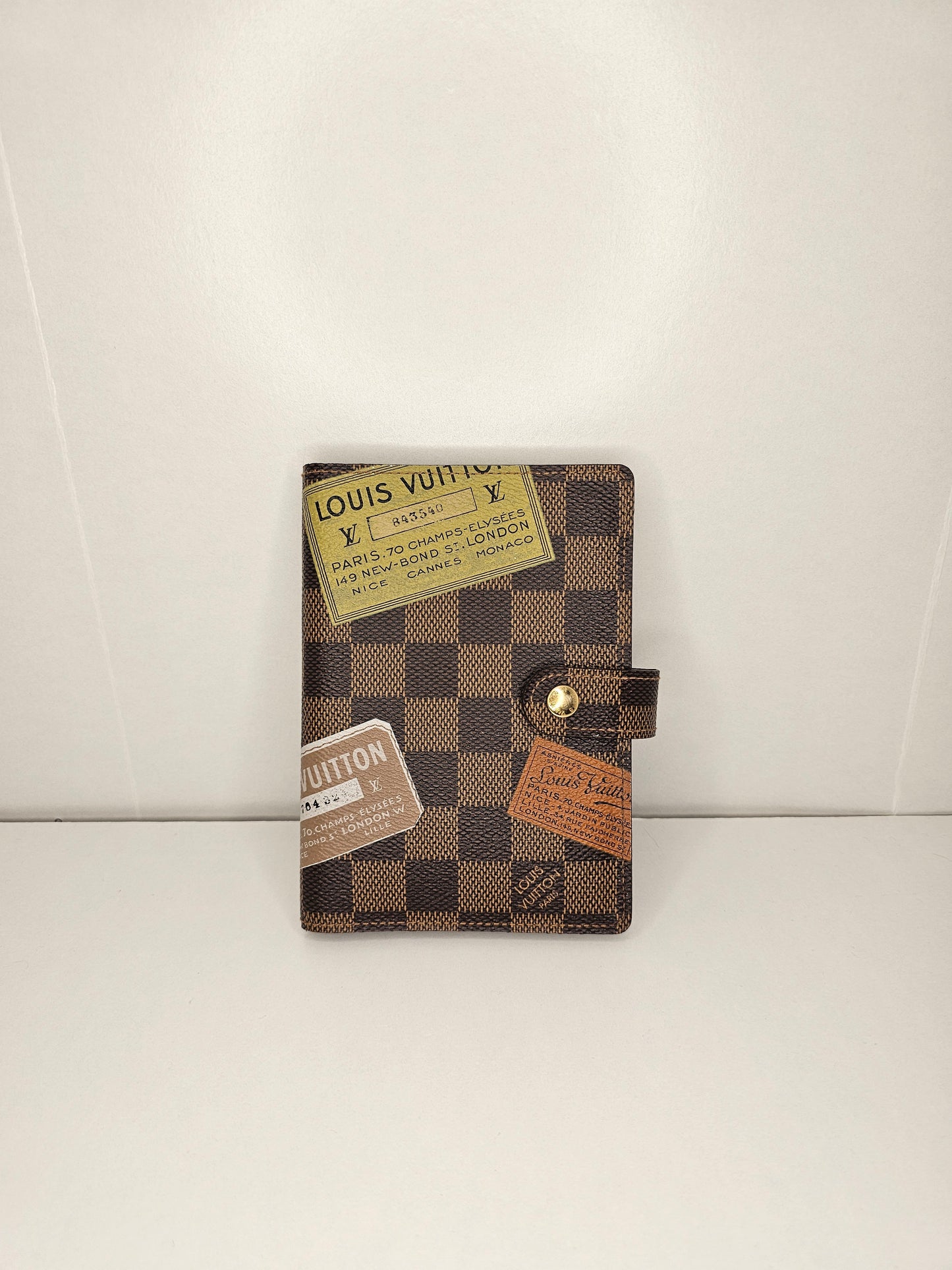 Louis Vuitton Damier Ebene Trunks and Bags Agenda PM SP2099