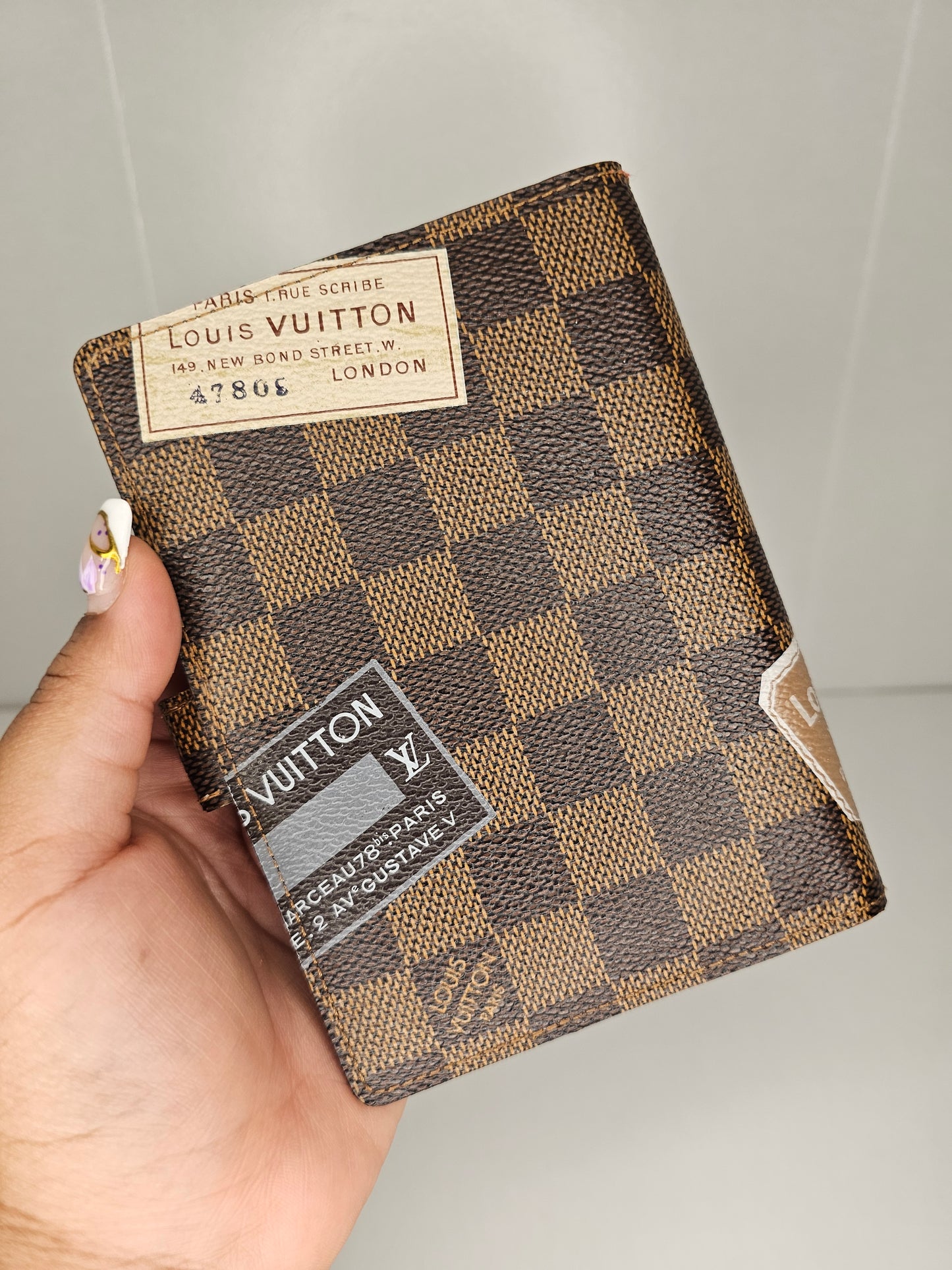 Louis Vuitton Damier Ebene Trunks and Bags Agenda PM SP2099