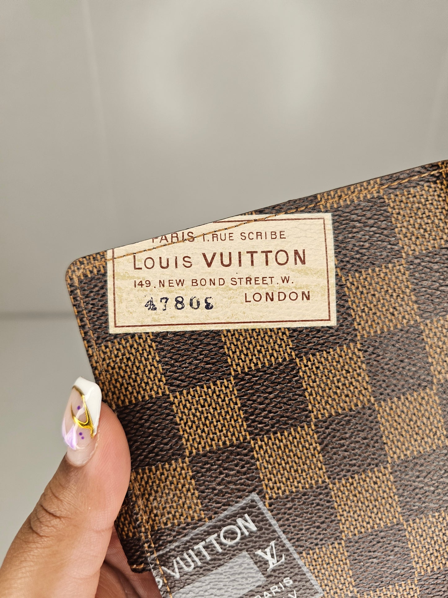 Louis Vuitton Damier Ebene Trunks and Bags Agenda PM SP2099