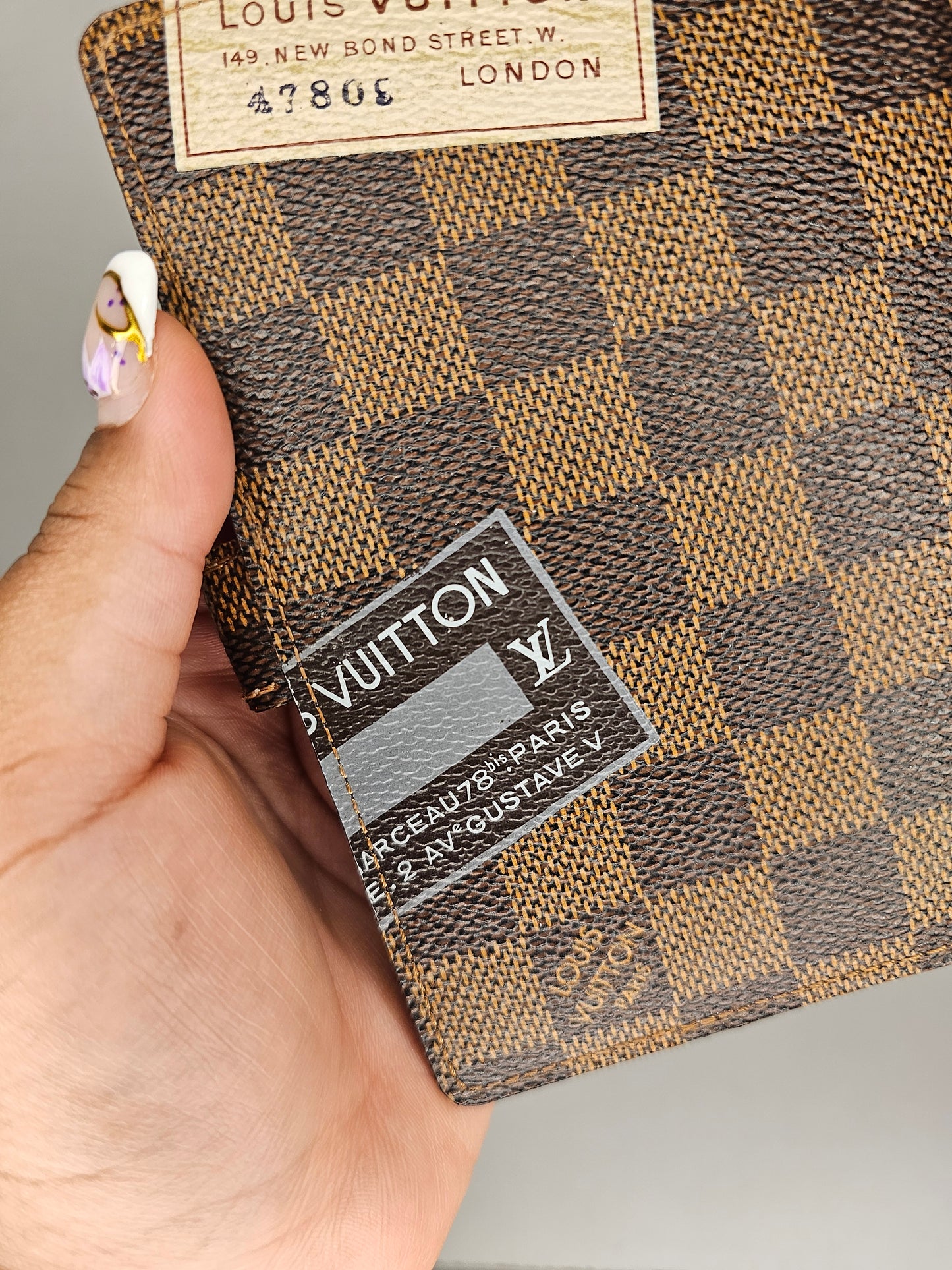 Louis Vuitton Damier Ebene Trunks and Bags Agenda PM SP2099