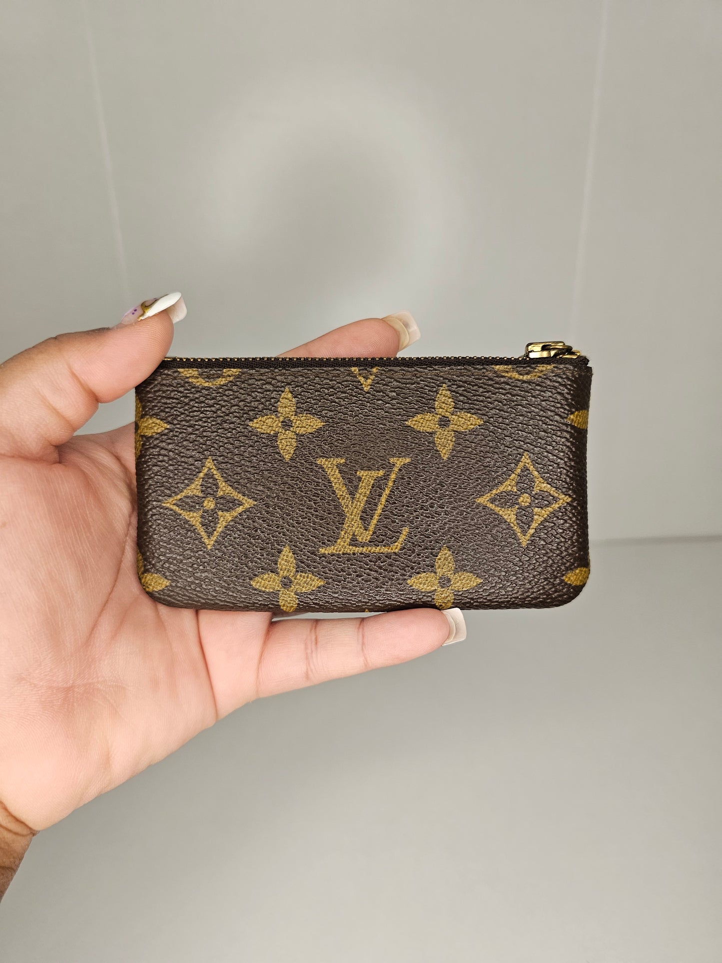 Louis Vuitton Monogram Vintage Key Pouch 881 ET