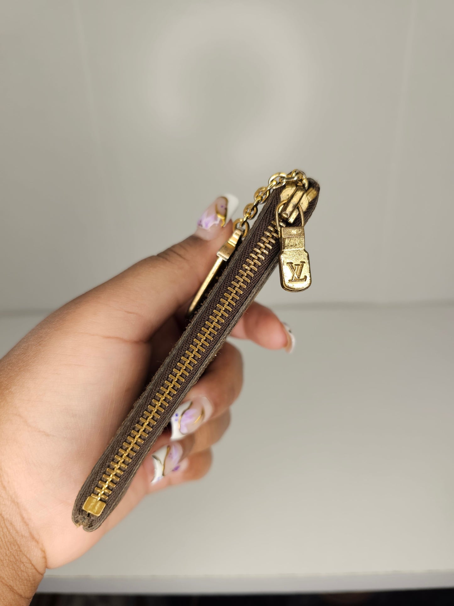 Louis Vuitton Monogram Vintage Key Pouch 881 ET
