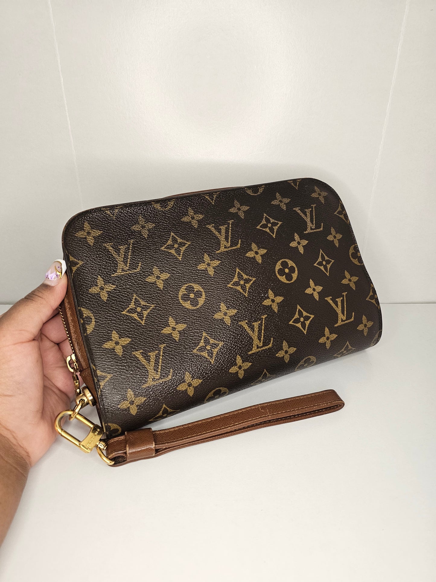 Louis Vuitton Vintage Monogram Orsay Clutch AR1016