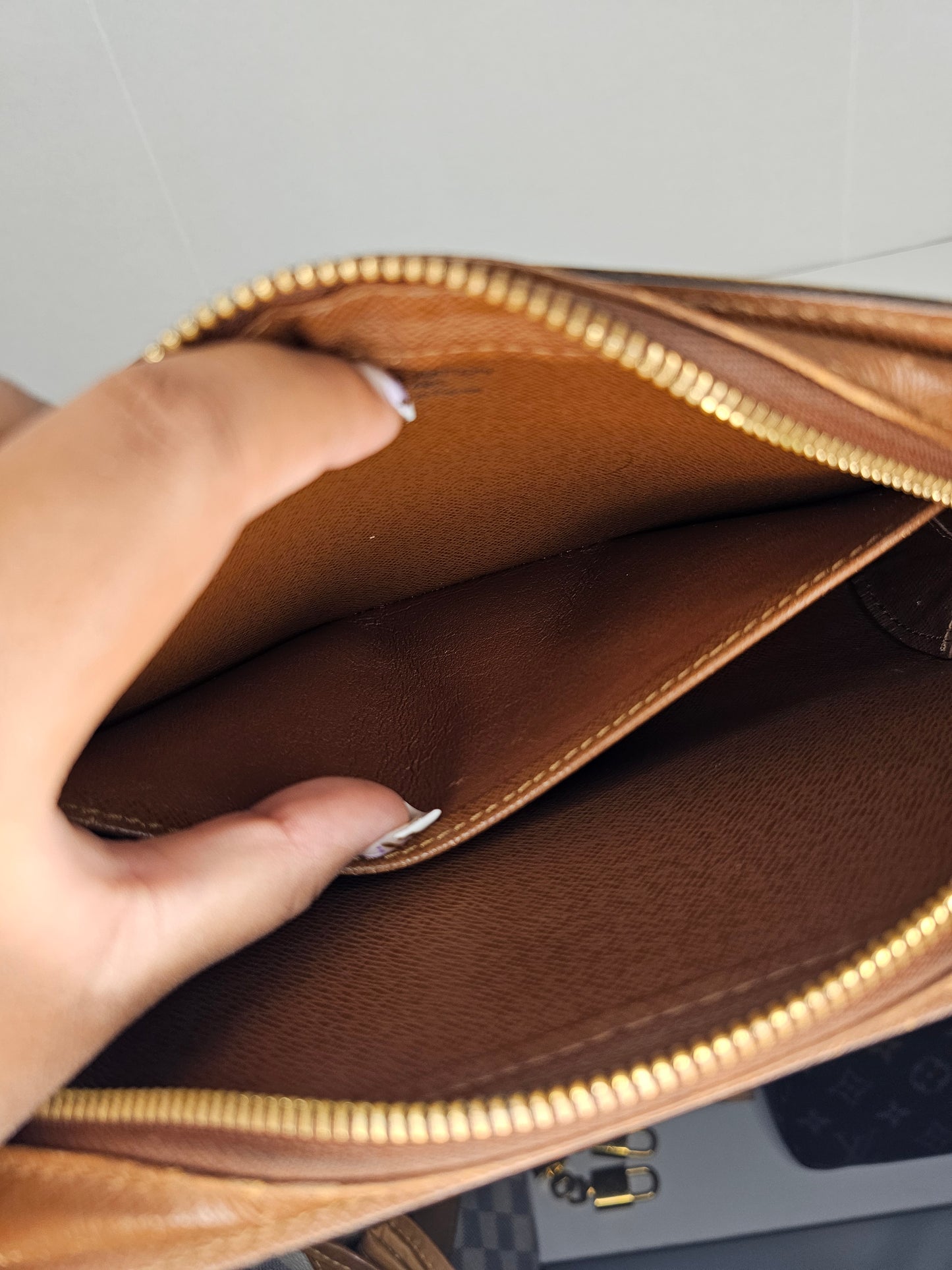 Louis Vuitton Vintage Monogram Orsay Clutch AR1016