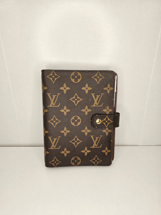 Louis Vuitton Monogram Agenda MM w/ Inserts 💾