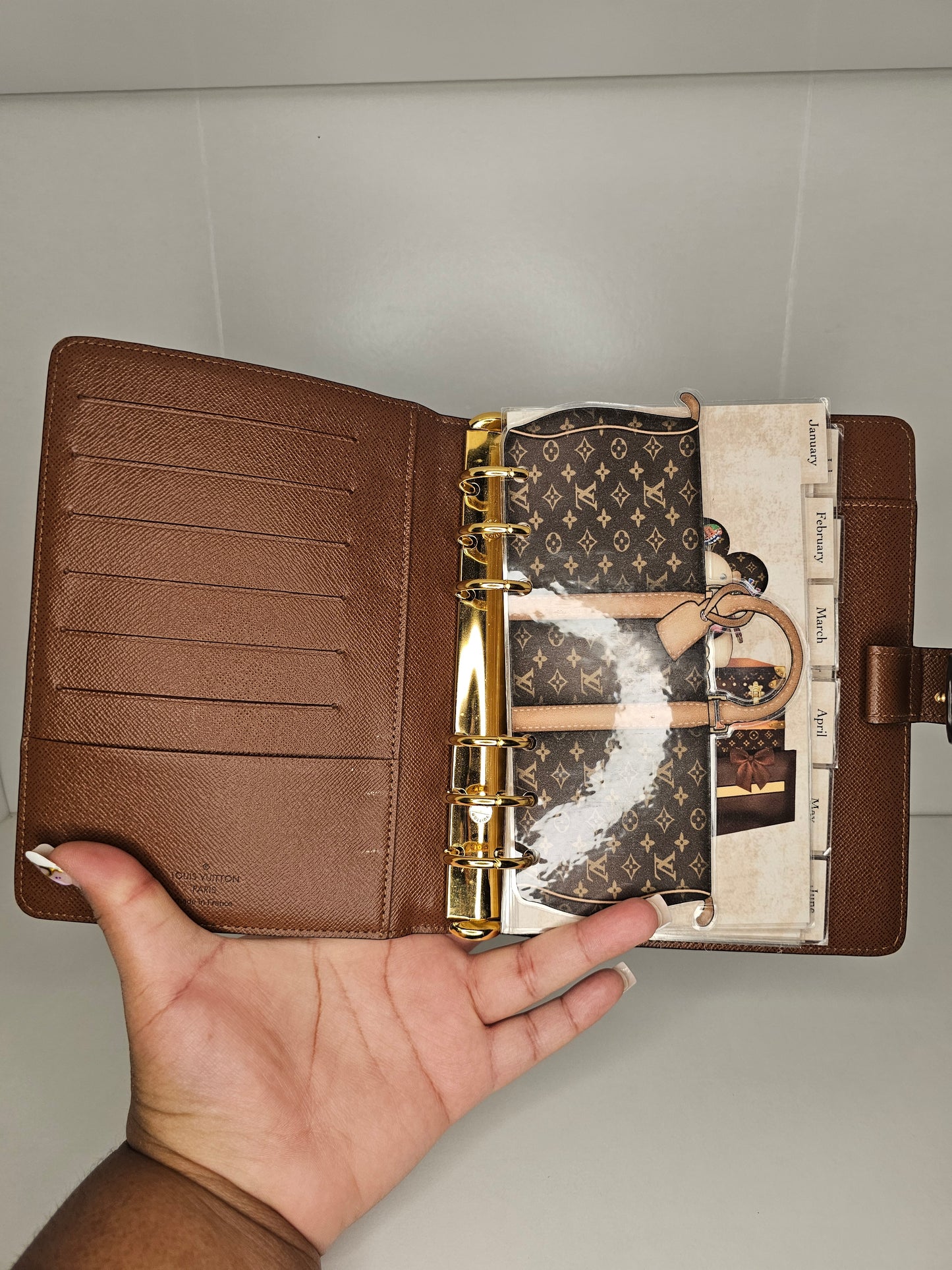 Louis Vuitton Monogram Agenda MM w/ Inserts 💾