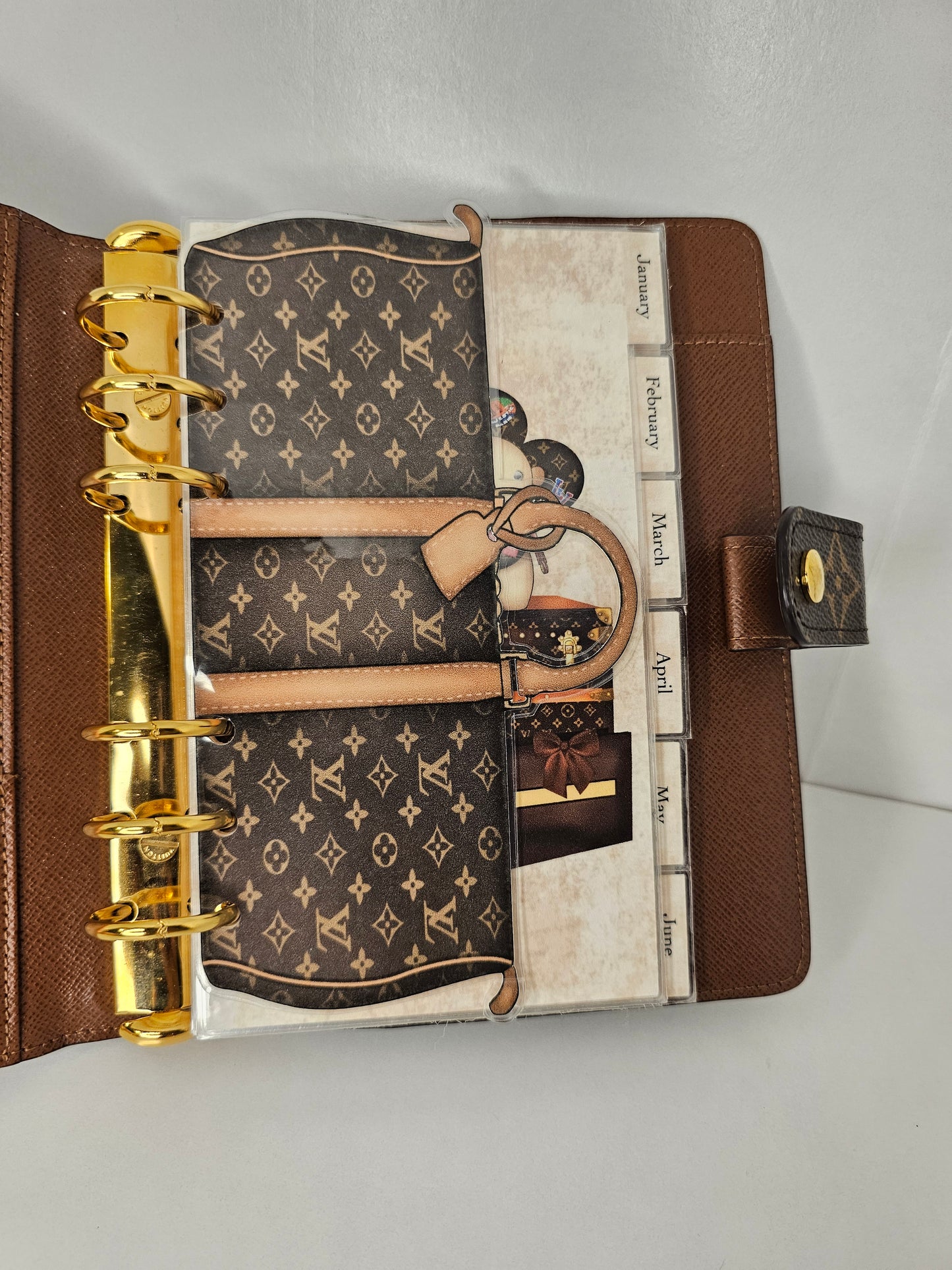 Louis Vuitton Monogram Agenda MM w/ Inserts 💾