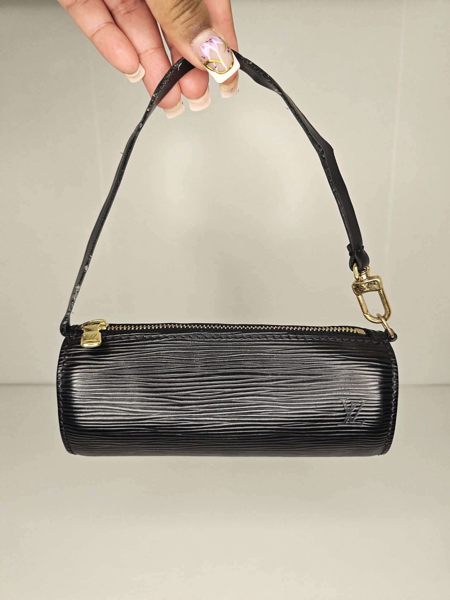 Louis Vuitton Black Epi Mini Papillon MI0010