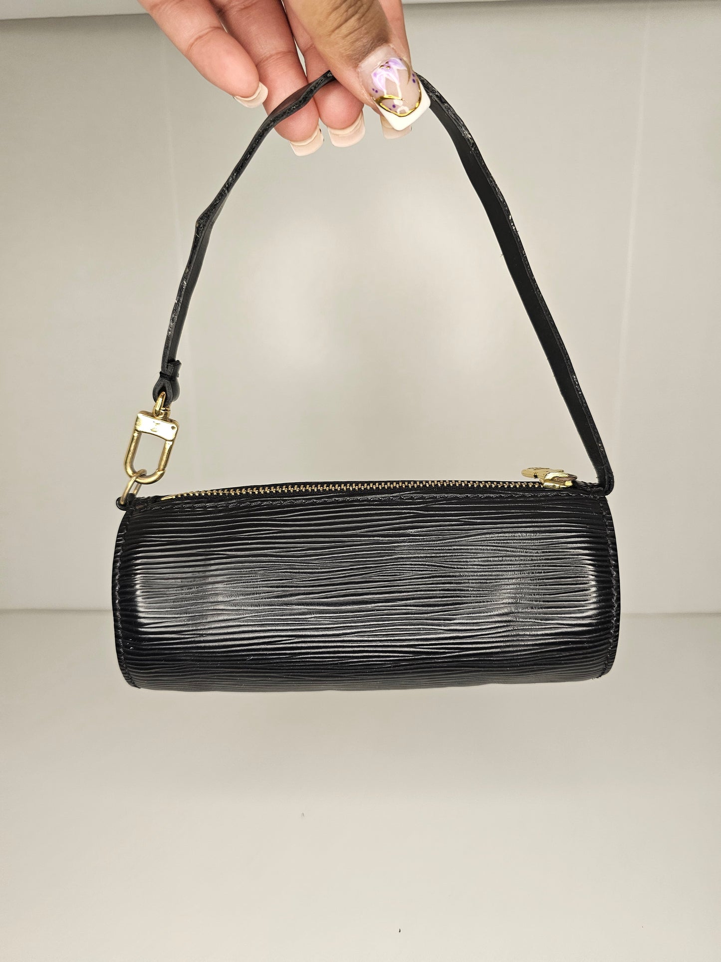 Louis Vuitton Black Epi Mini Papillon MI0010