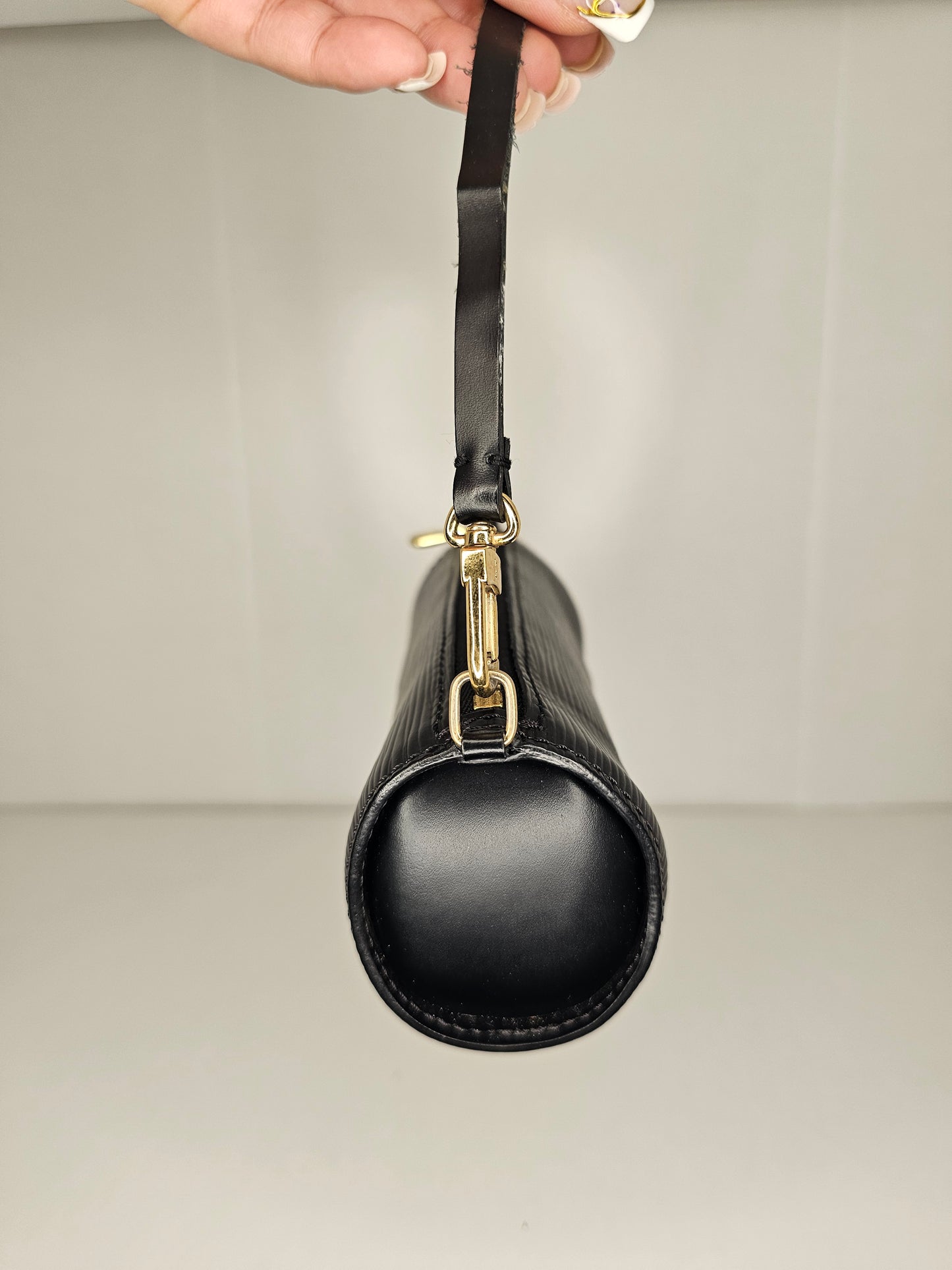 Louis Vuitton Black Epi Mini Papillon MI0010