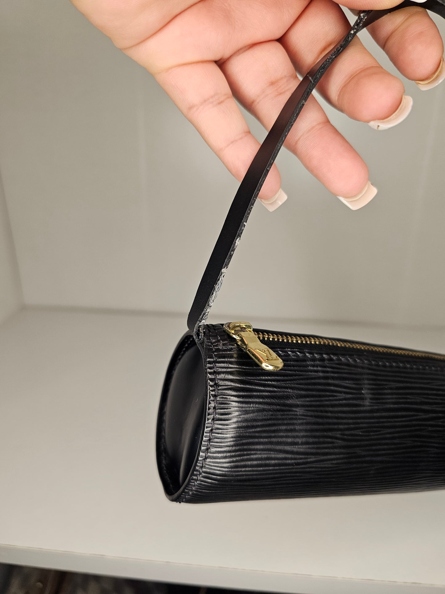 Louis Vuitton Black Epi Mini Papillon MI0010