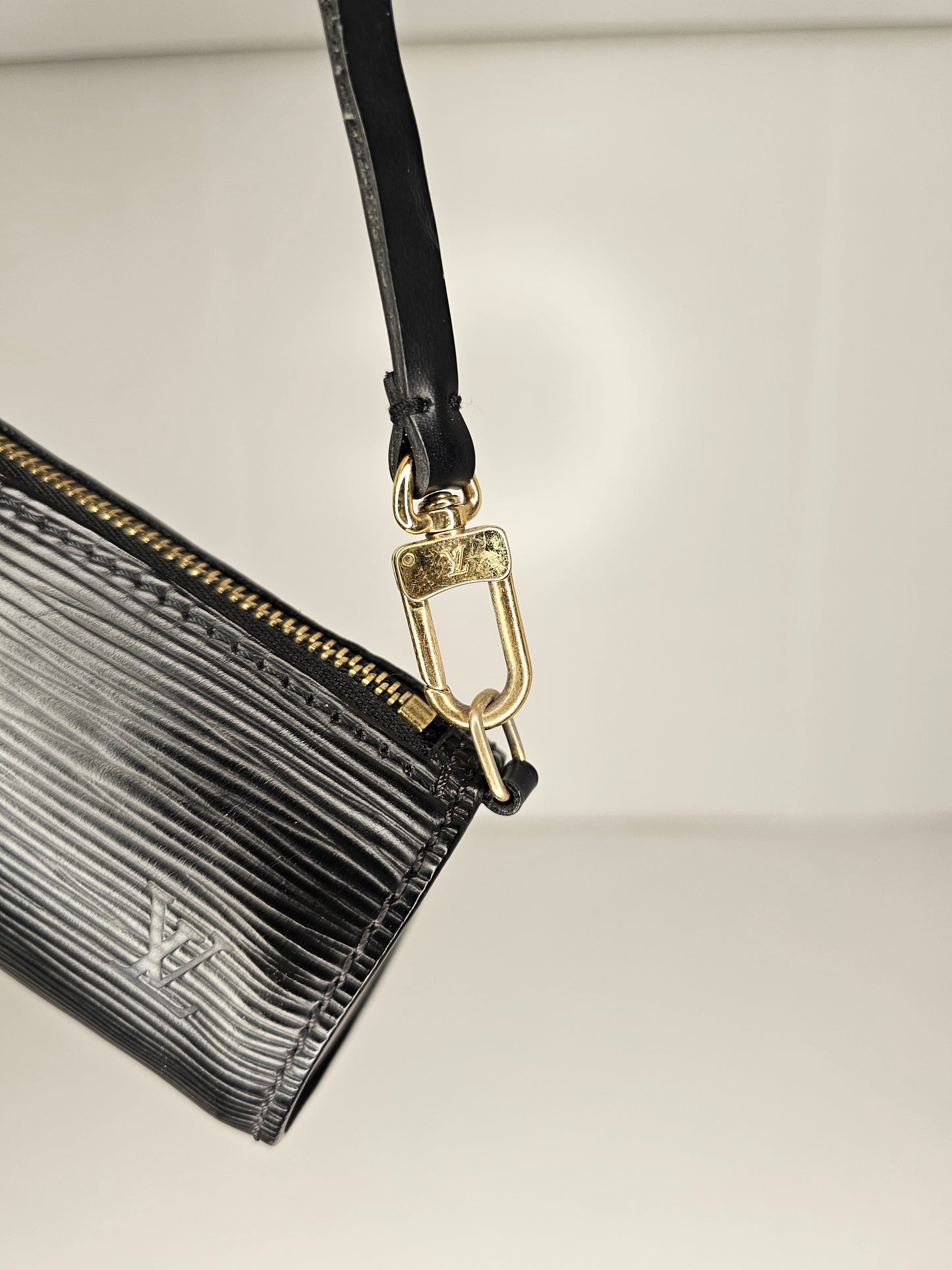 Louis Vuitton Black Epi Mini Papillon MI0010