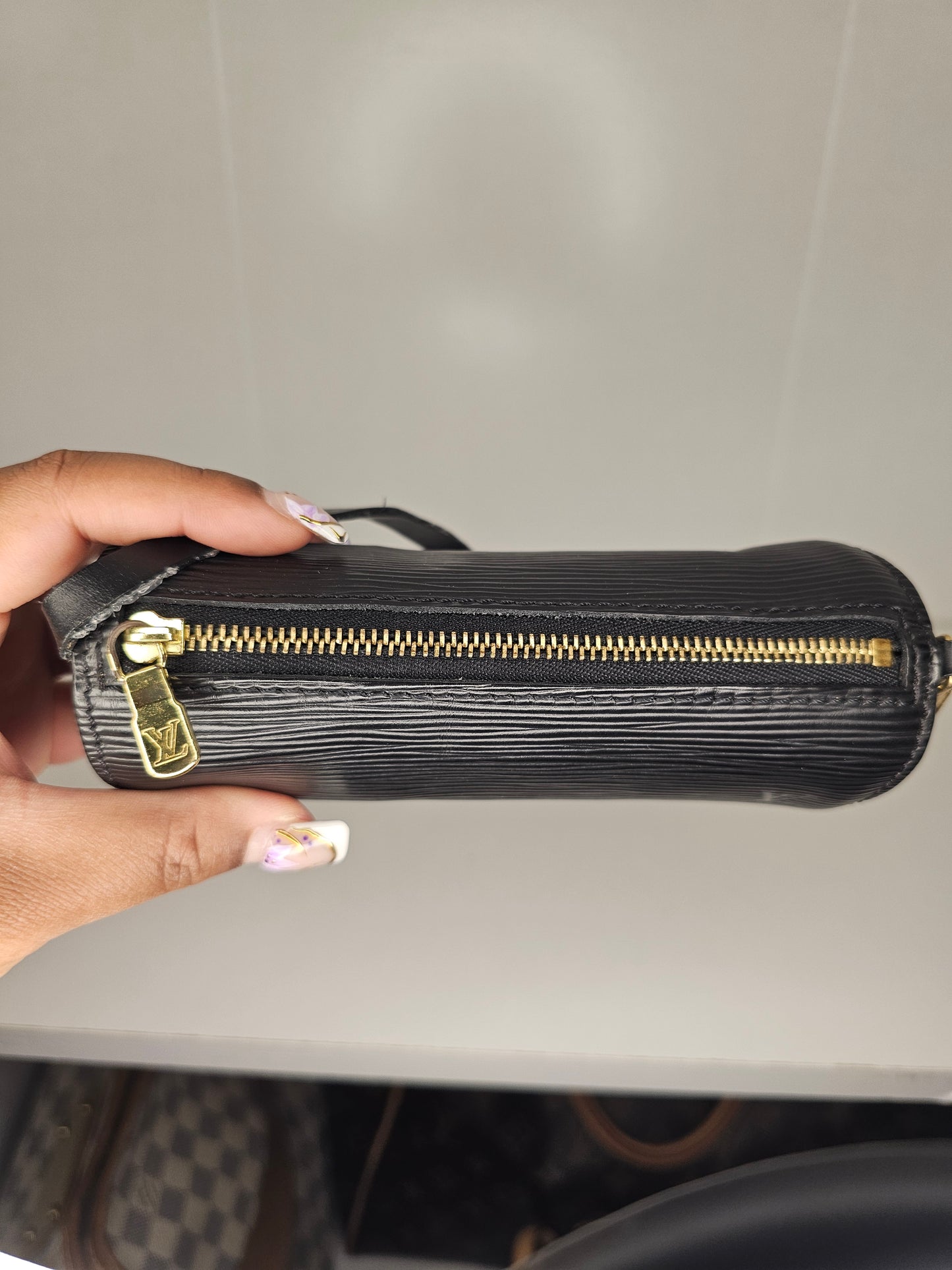 Louis Vuitton Black Epi Mini Papillon MI0010