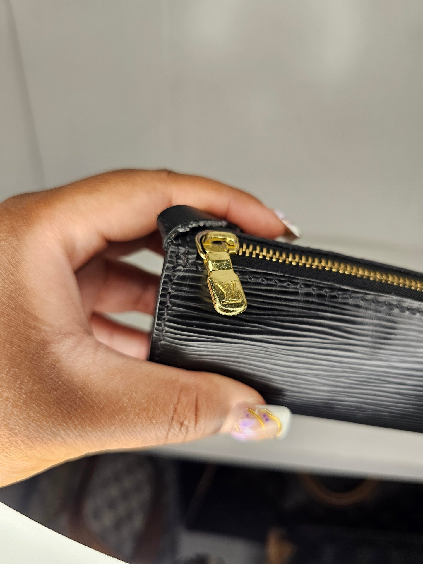 Louis Vuitton Black Epi Mini Papillon MI0010