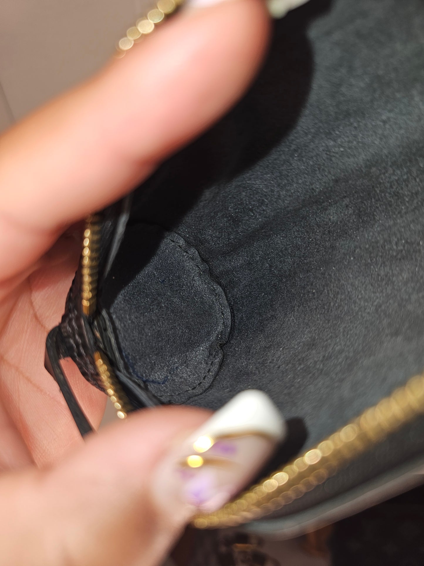 Louis Vuitton Black Epi Mini Papillon MI0010