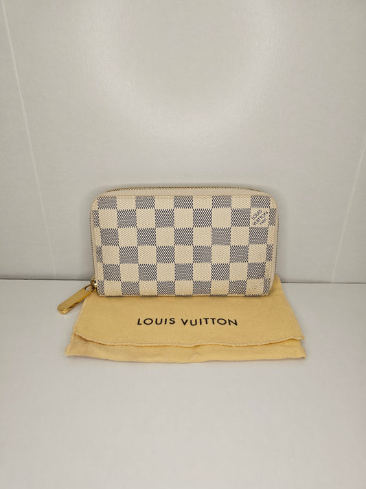 Louis Vuitton Damier Azur Zippy Compact Wallet MI1142