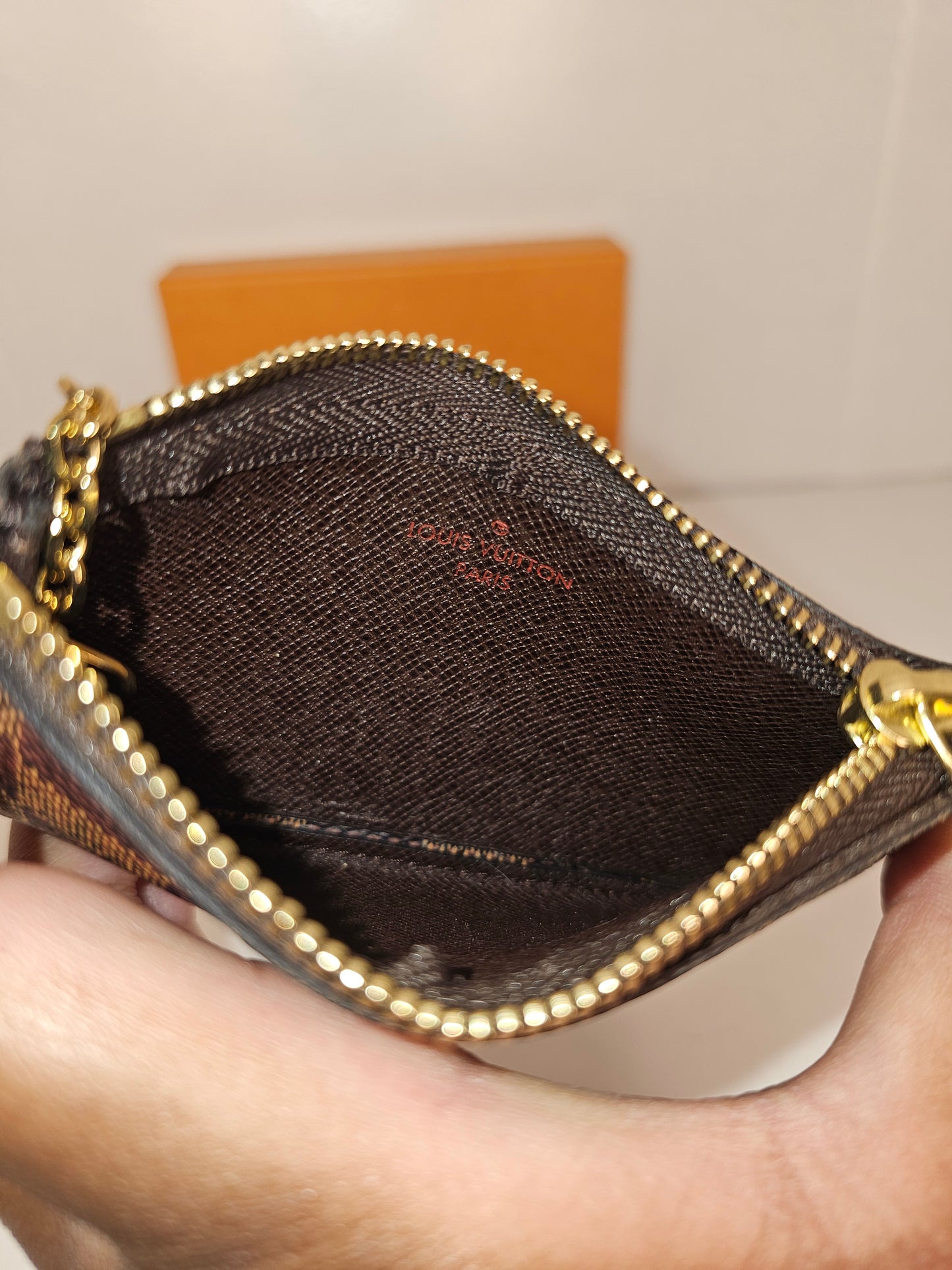 Louis Vuitton Damier Ebene Key Pouch SD4158