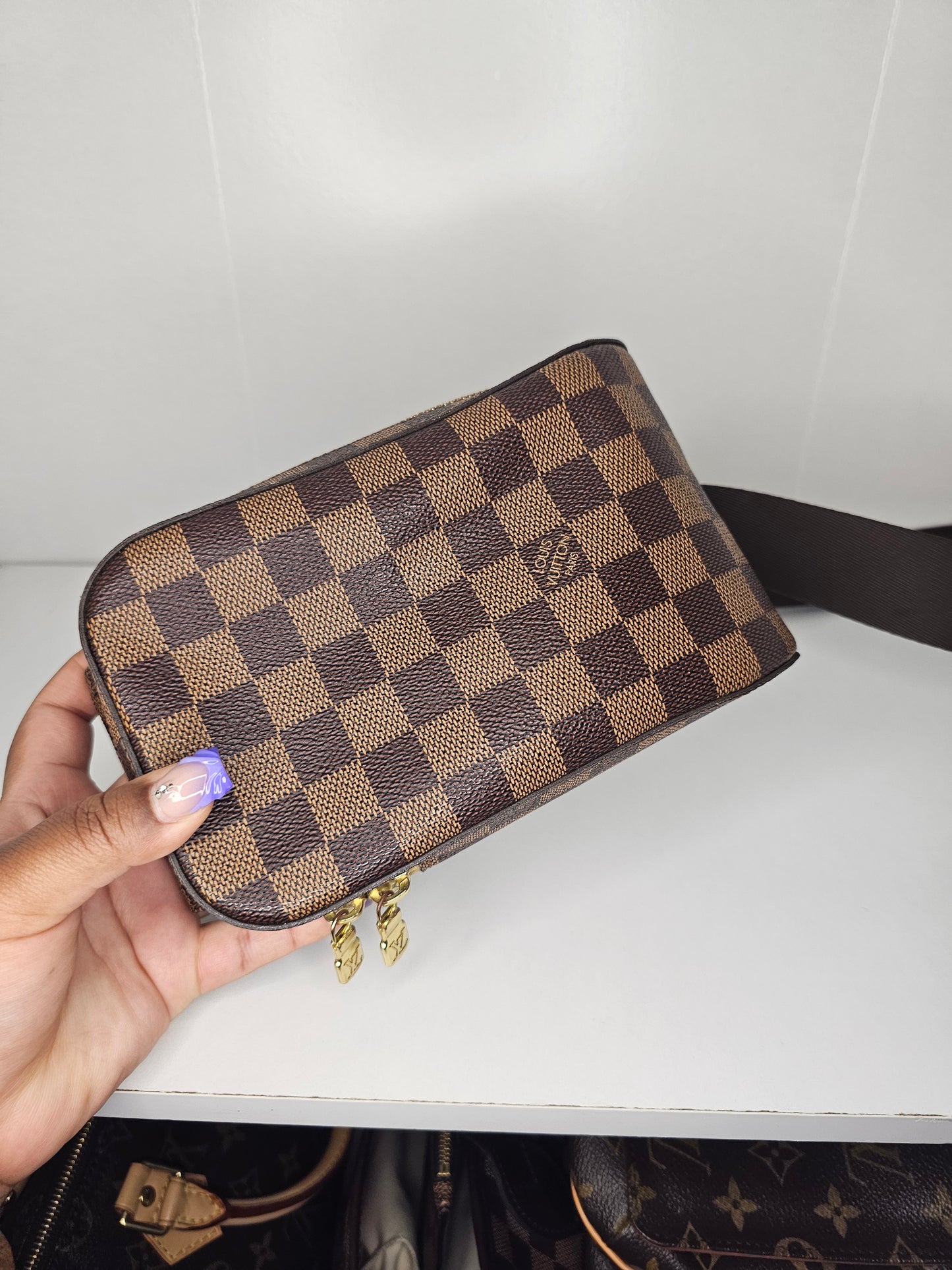 Louis Vuitton Damier Ebene Geronimos Bumbag CA0024