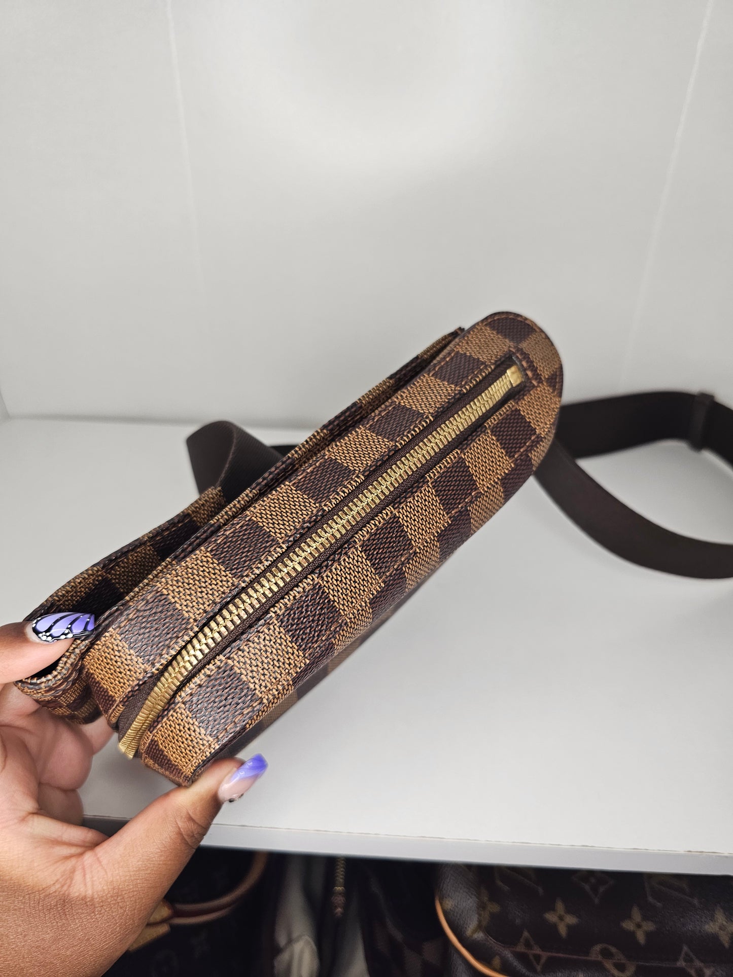 Louis Vuitton Damier Ebene Geronimos Bumbag CA0024