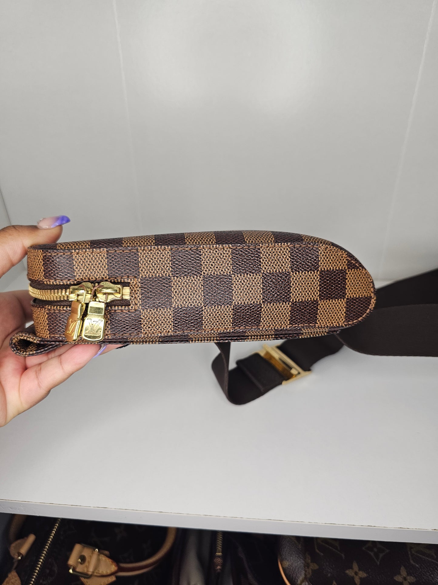 Louis Vuitton Damier Ebene Geronimos Bumbag CA0024