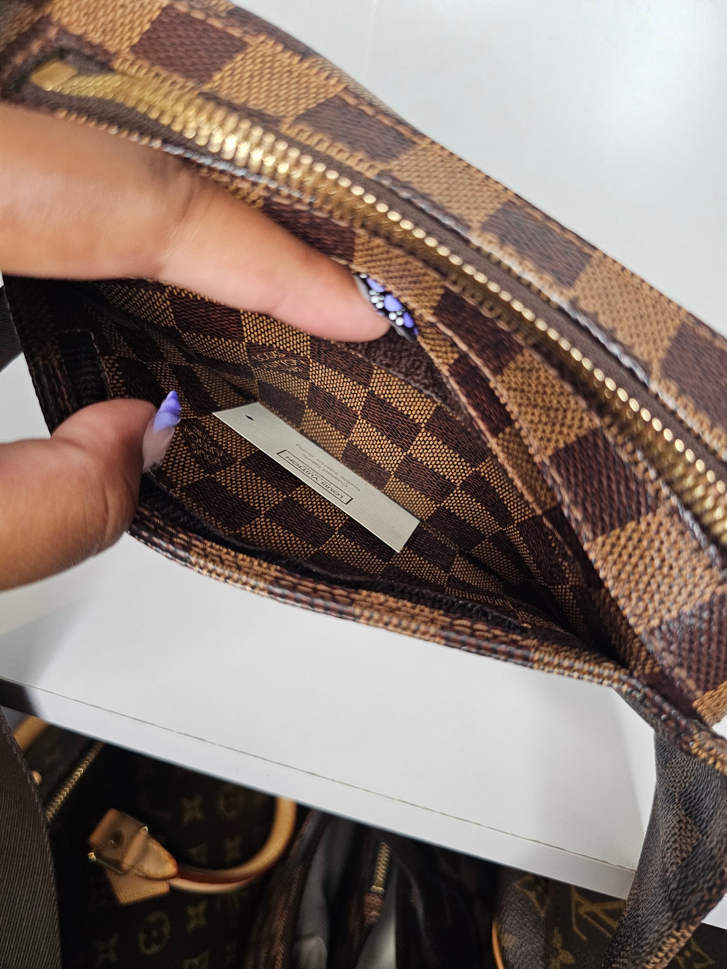 Louis Vuitton Damier Ebene Geronimos Bumbag CA0024