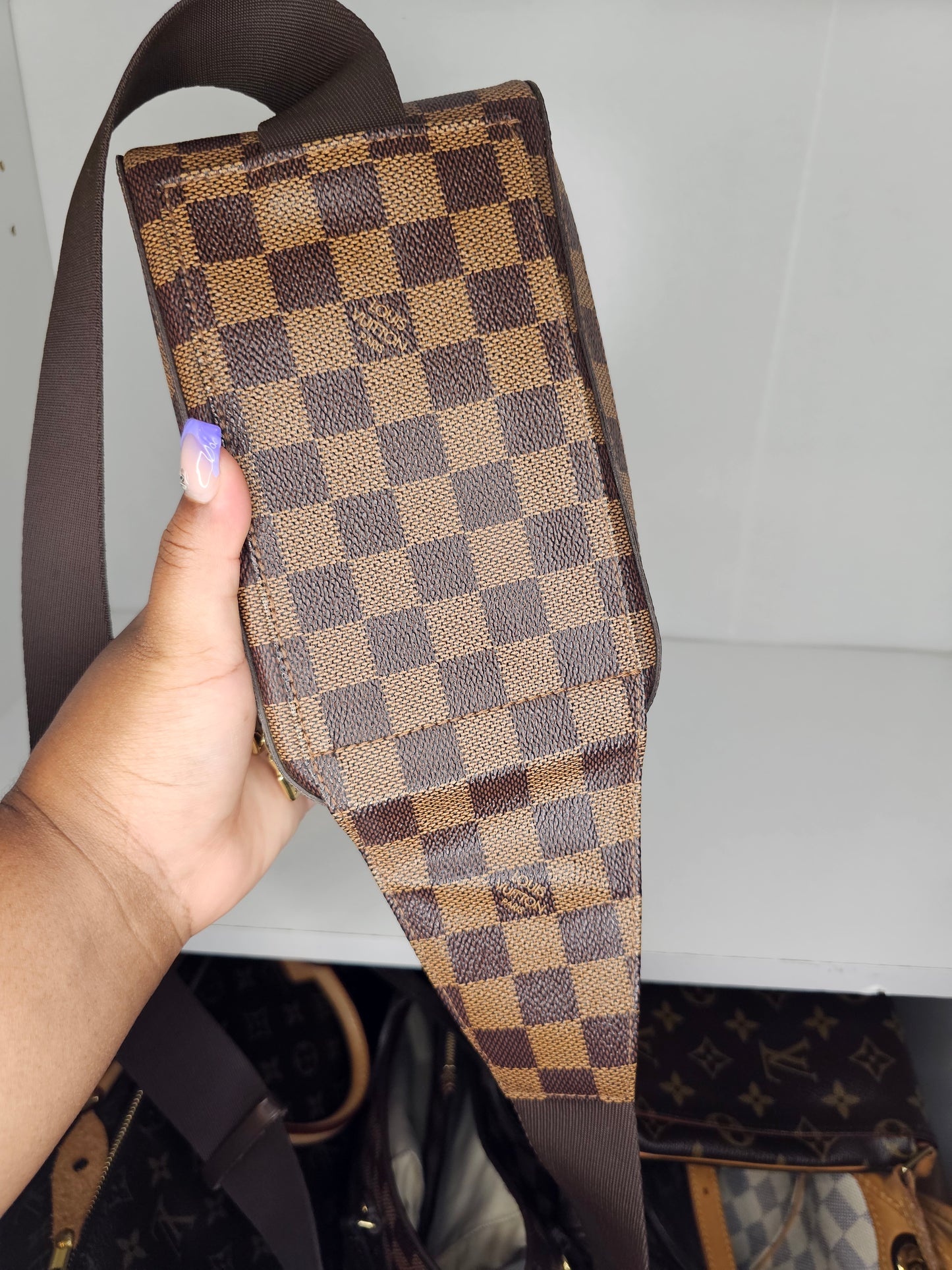 Louis Vuitton Damier Ebene Geronimos Bumbag CA0024