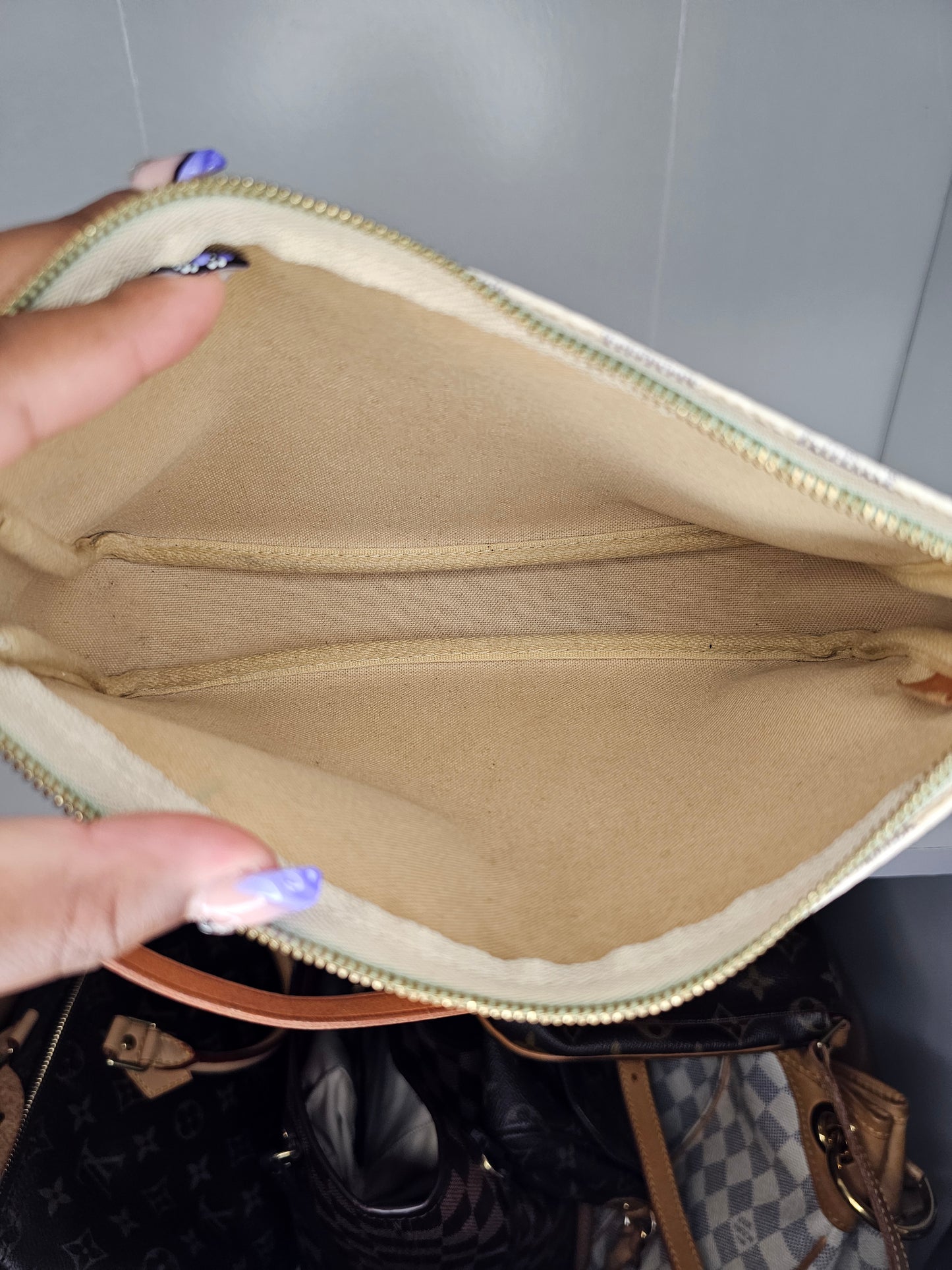 Louis Vuitton Damier Azur Pochette Accessoires CA2058