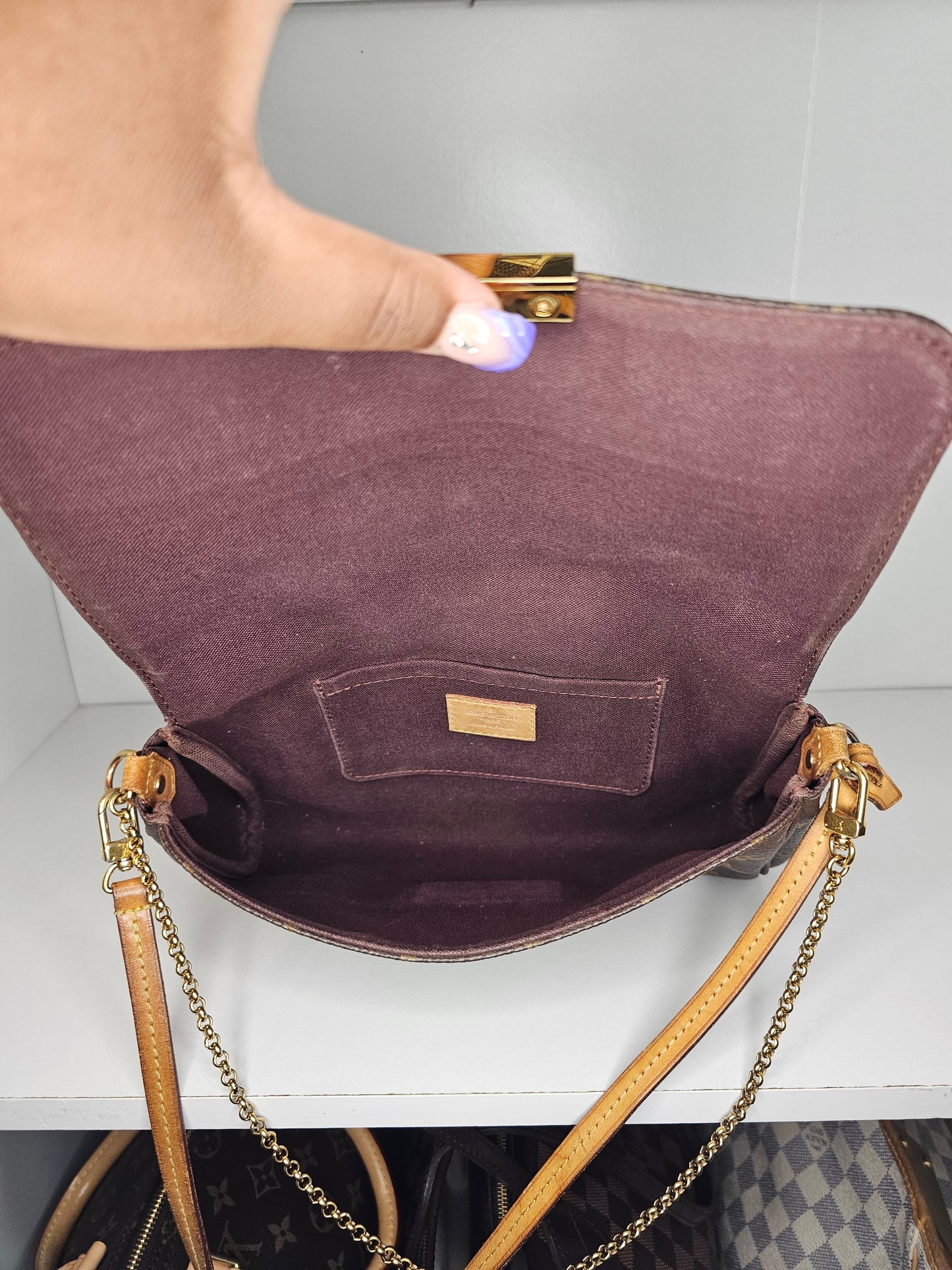 Louis Vuitton Monogram Favorite MM DU3183