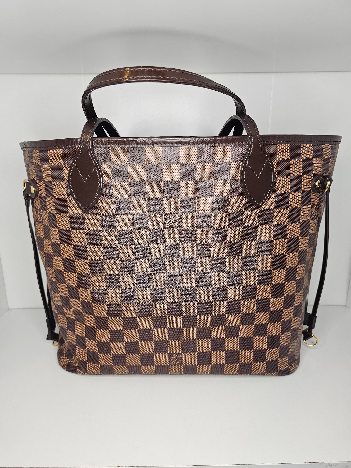 Louis Vuitton Damier Ebene Neverfull MM & Pochette SD0156