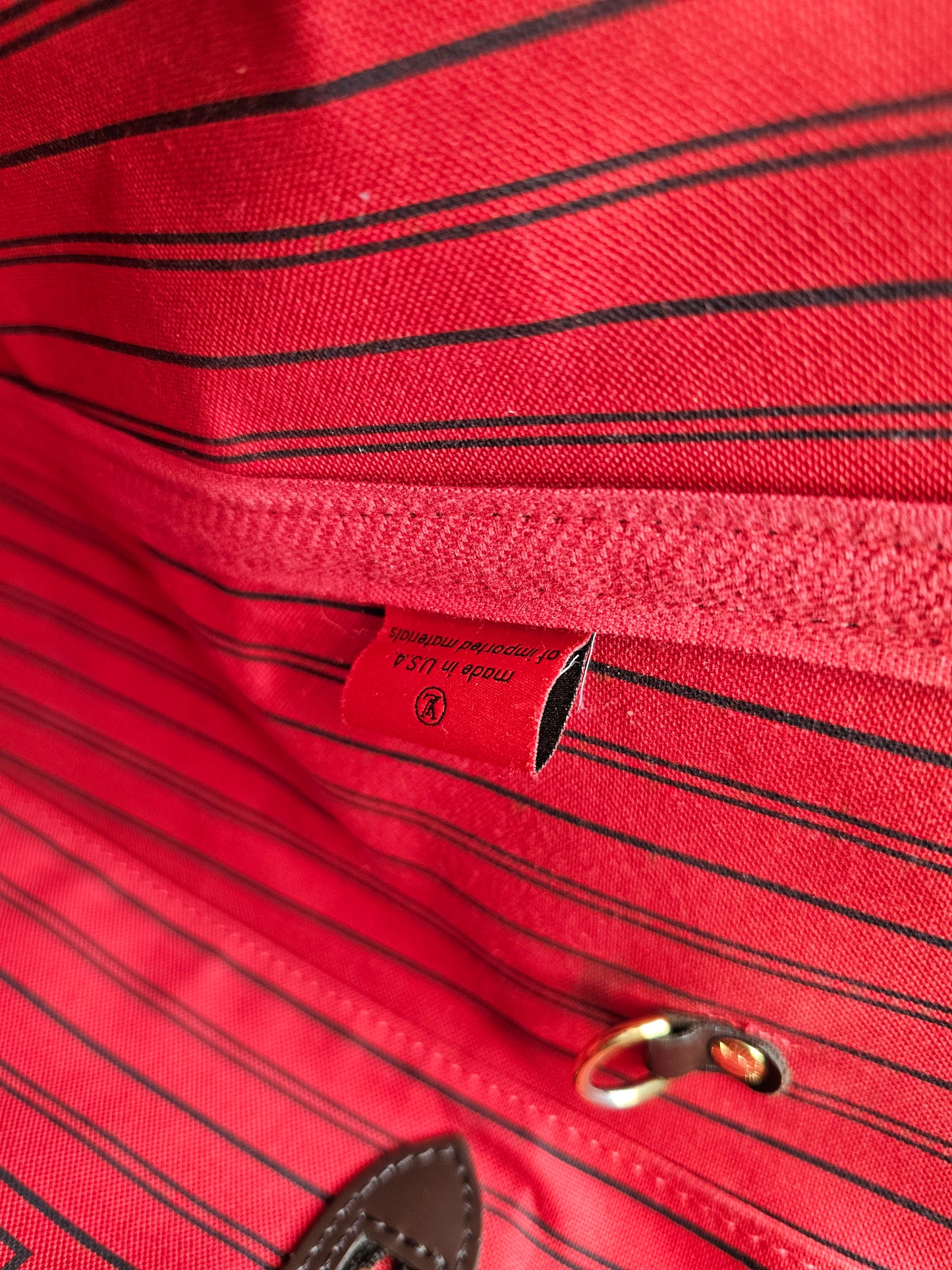 Louis Vuitton Damier Ebene Neverfull MM & Pochette SD0156