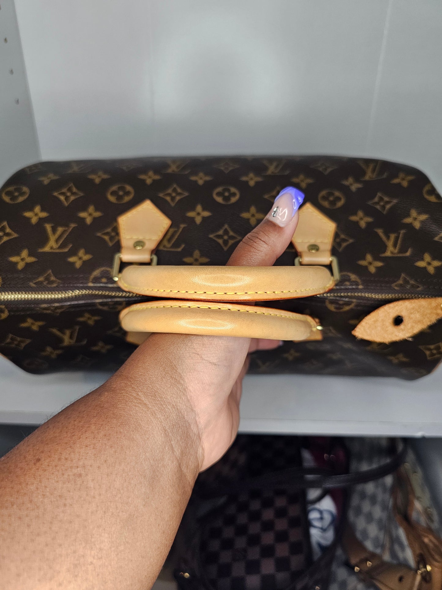 Louis Vuitton Monogram Speedy 35 SD2037
