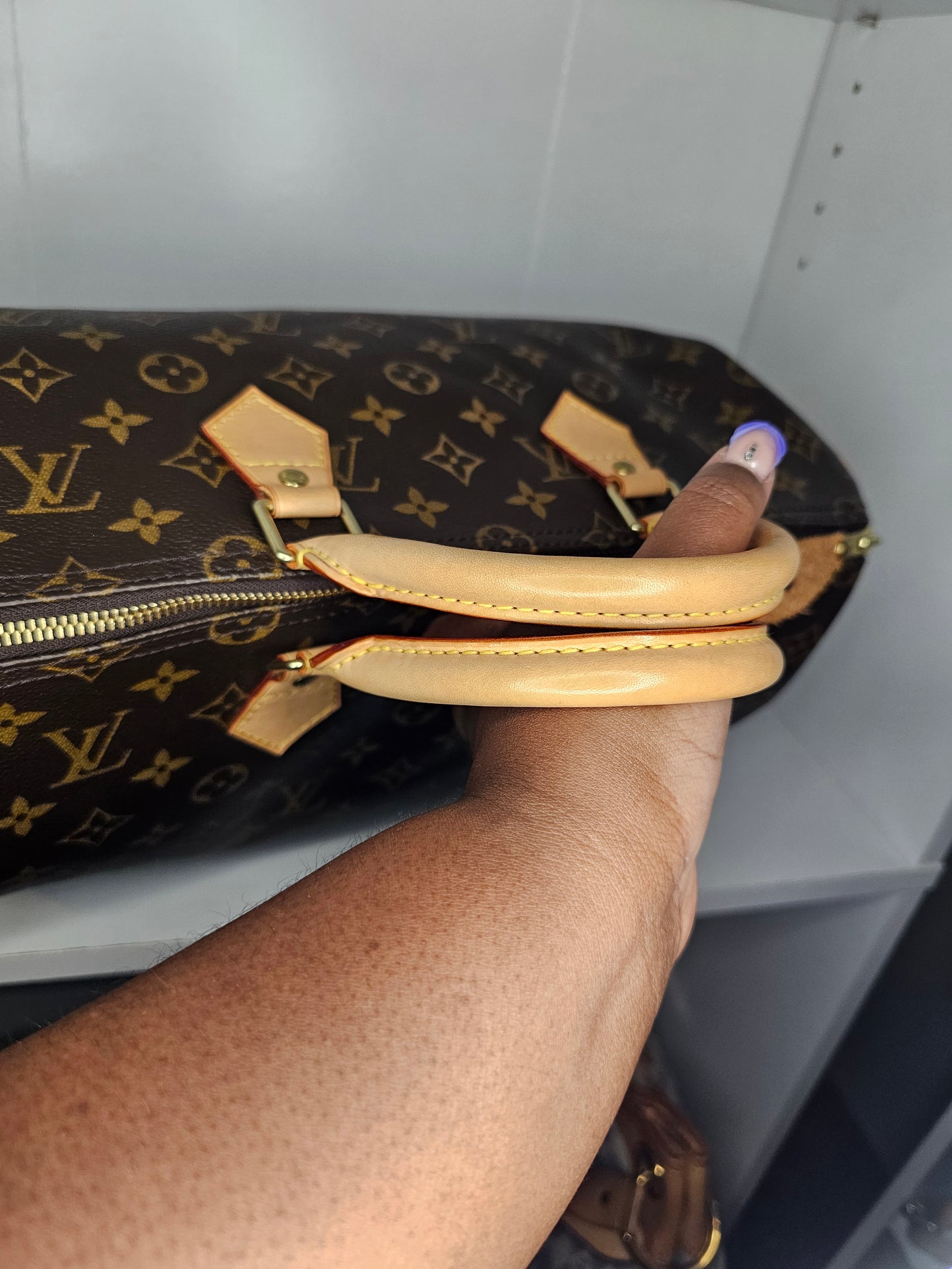 Louis Vuitton Monogram Speedy 35 SD2037