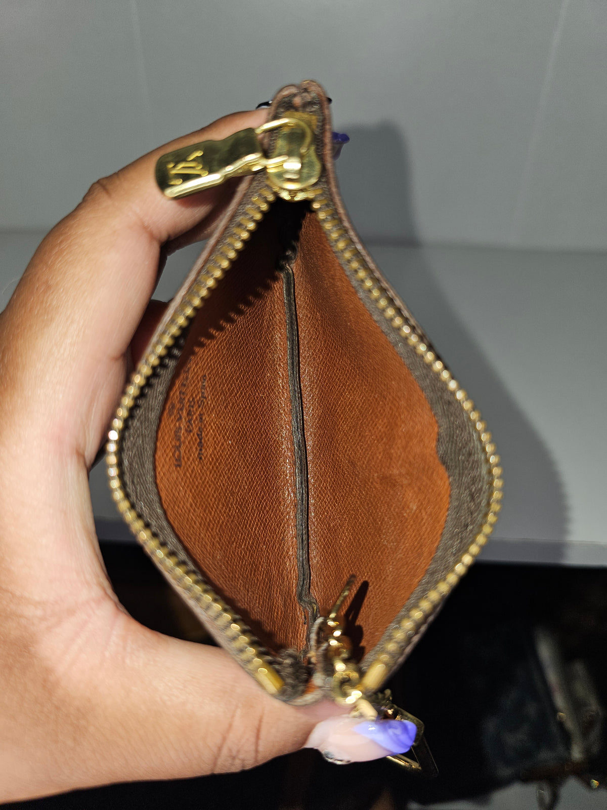 Louis Vuitton Monogram Vintage Key Pouch CA0975