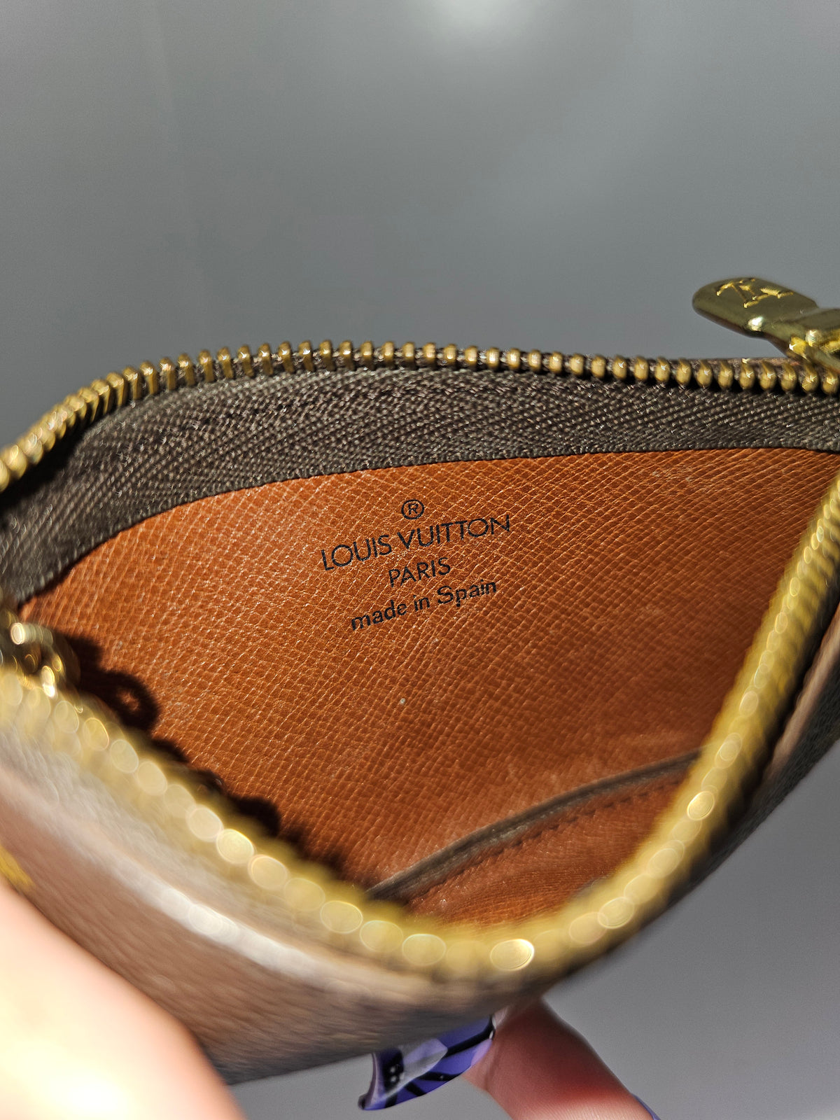 Louis Vuitton Monogram Vintage Key Pouch CA0975