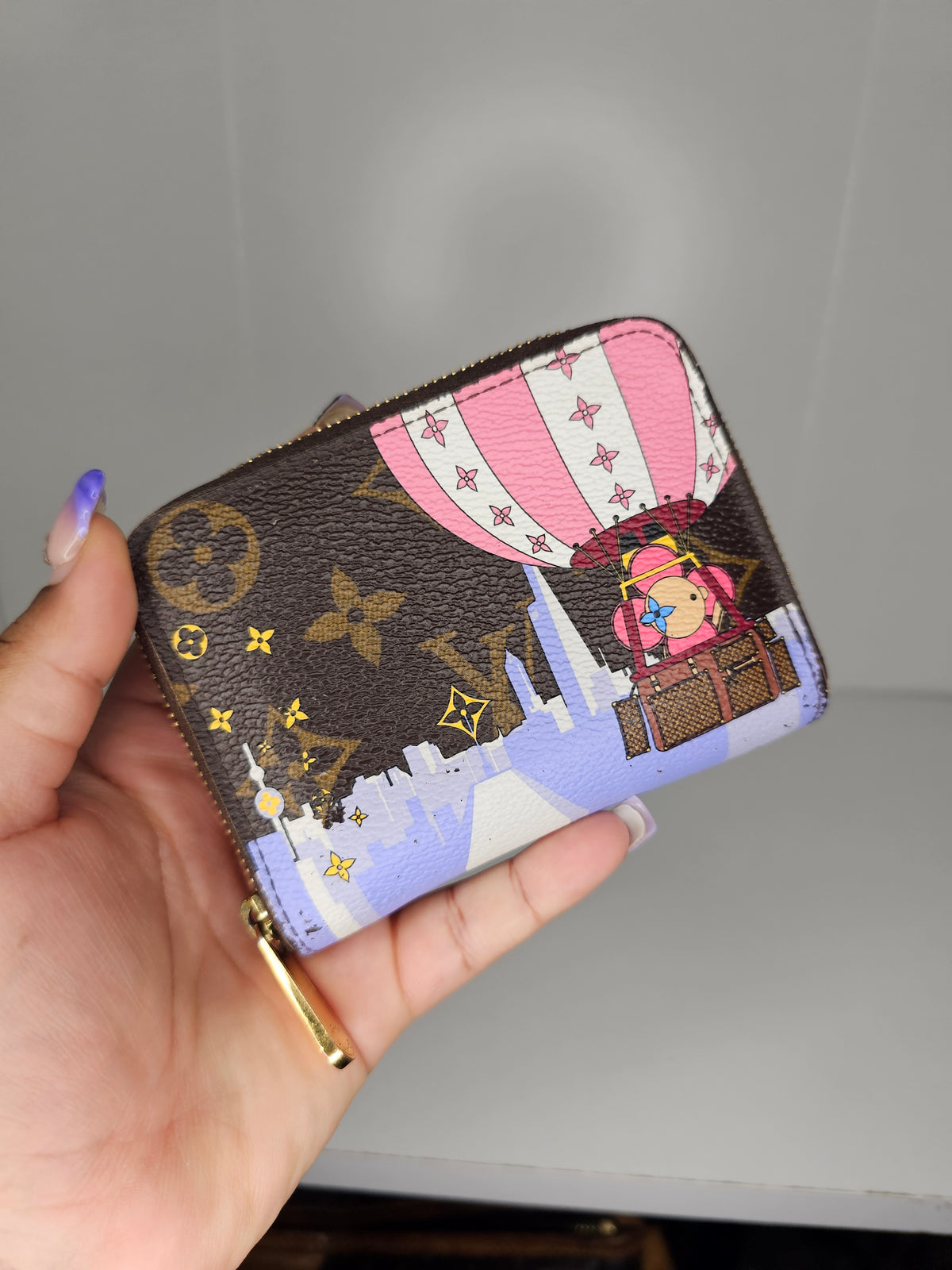 Louis Vuitton Monogram Vivienne Zippy Coin Purse TN3189