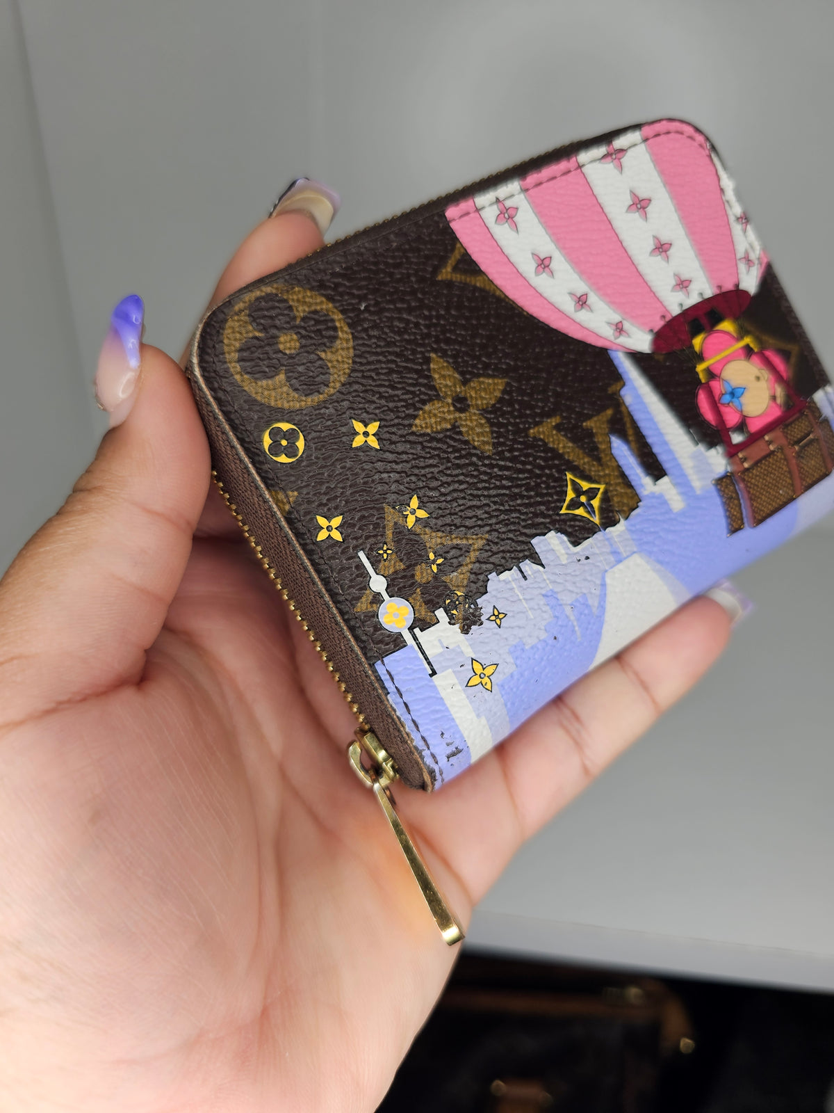 Louis Vuitton Monogram Vivienne Zippy Coin Purse TN3189