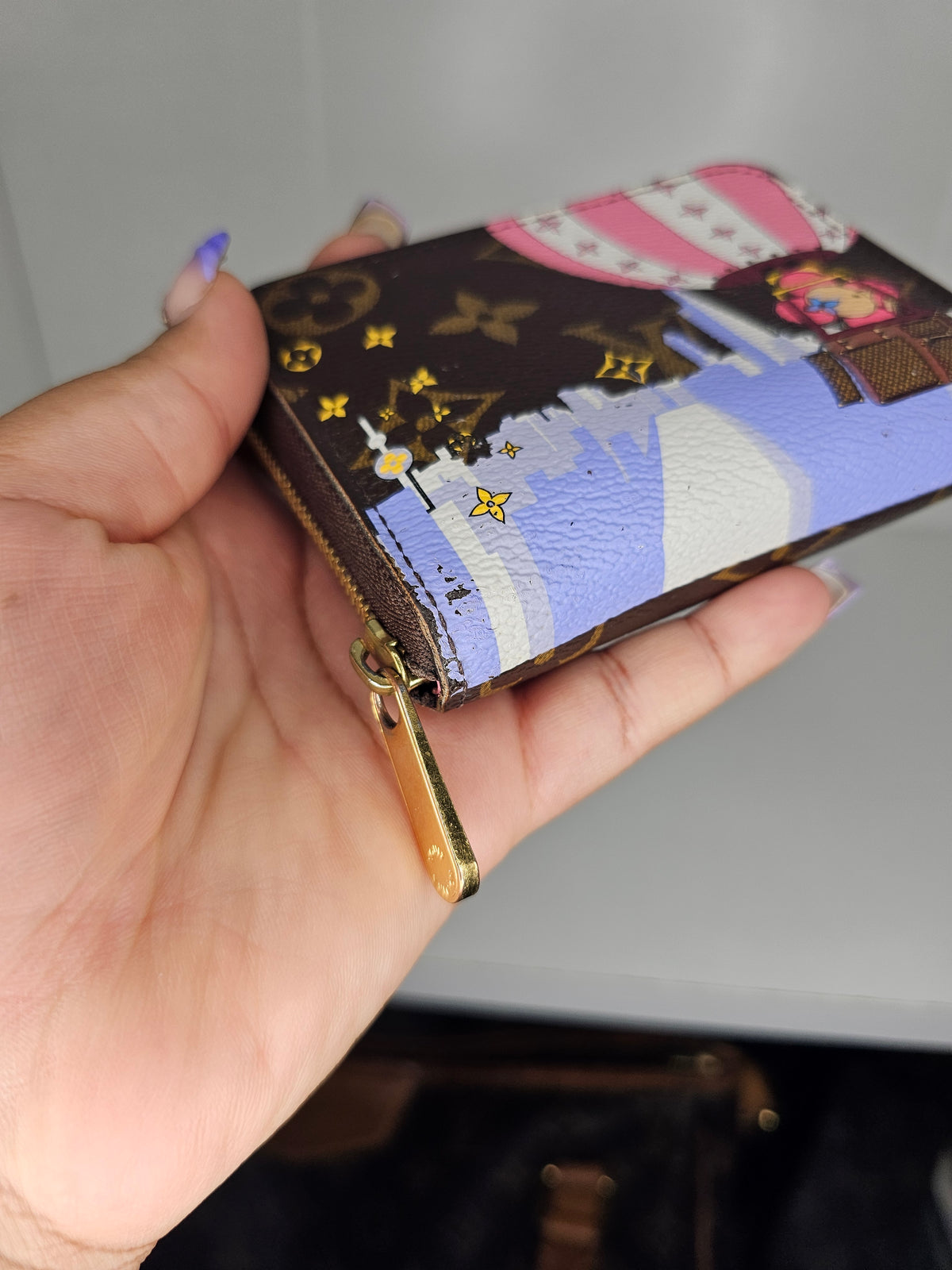 Louis Vuitton Monogram Vivienne Zippy Coin Purse TN3189