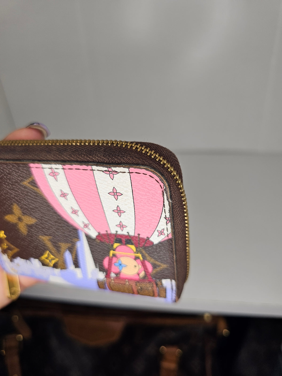 Louis Vuitton Monogram Vivienne Zippy Coin Purse TN3189