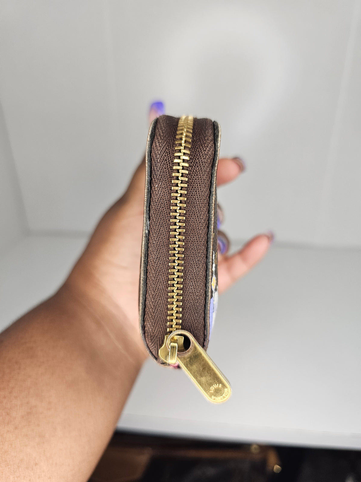 Louis Vuitton Monogram Vivienne Zippy Coin Purse TN3189