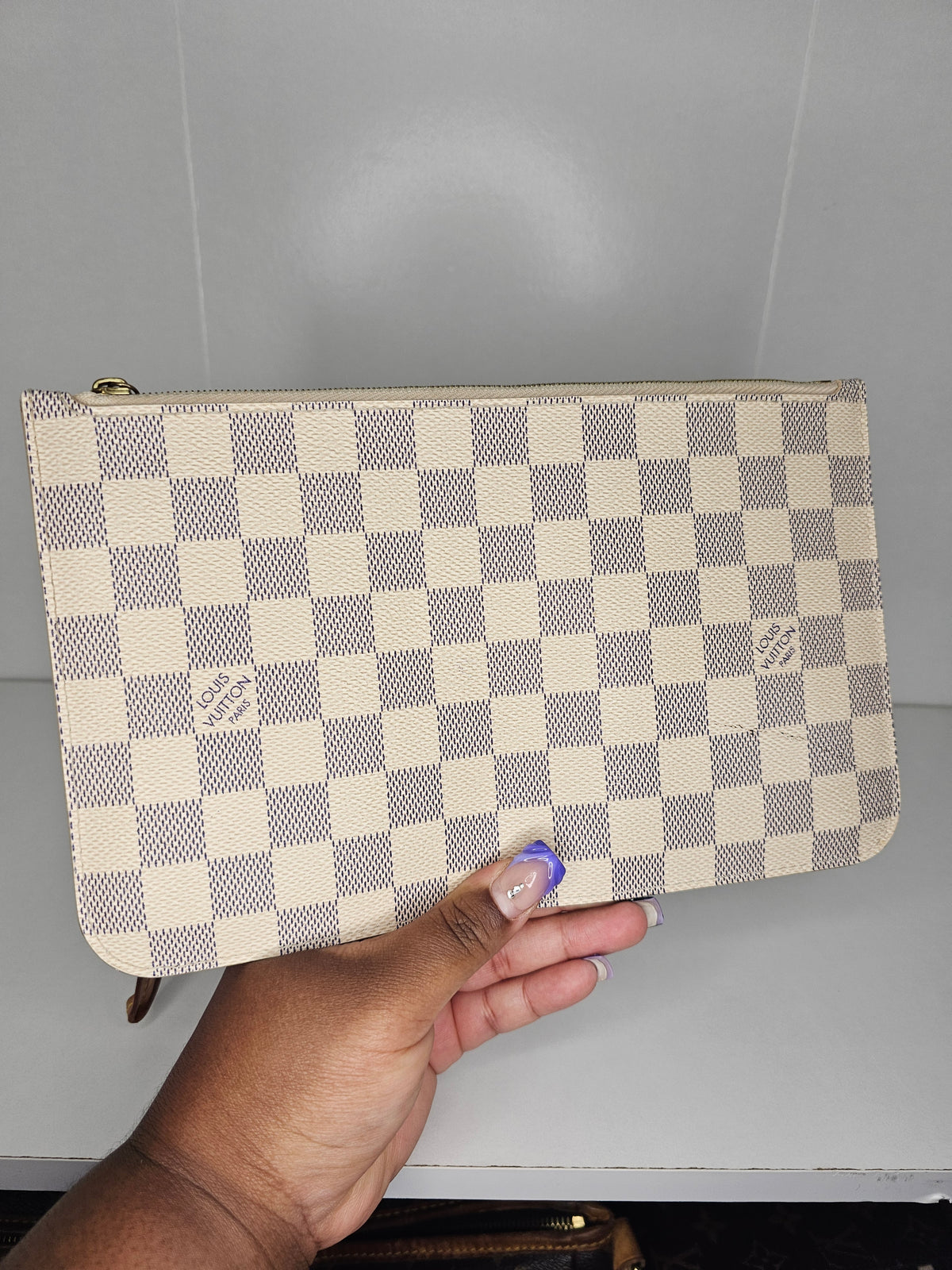 Louis Vuitton Damier Azur Neverfull Pochette FL2148